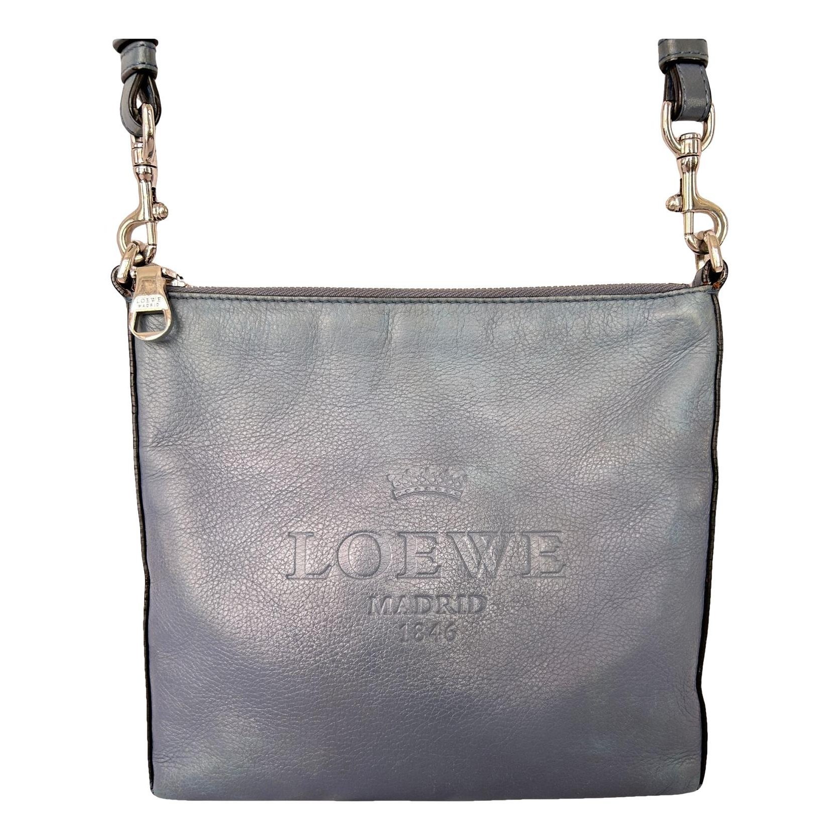 Leather crossbody bag