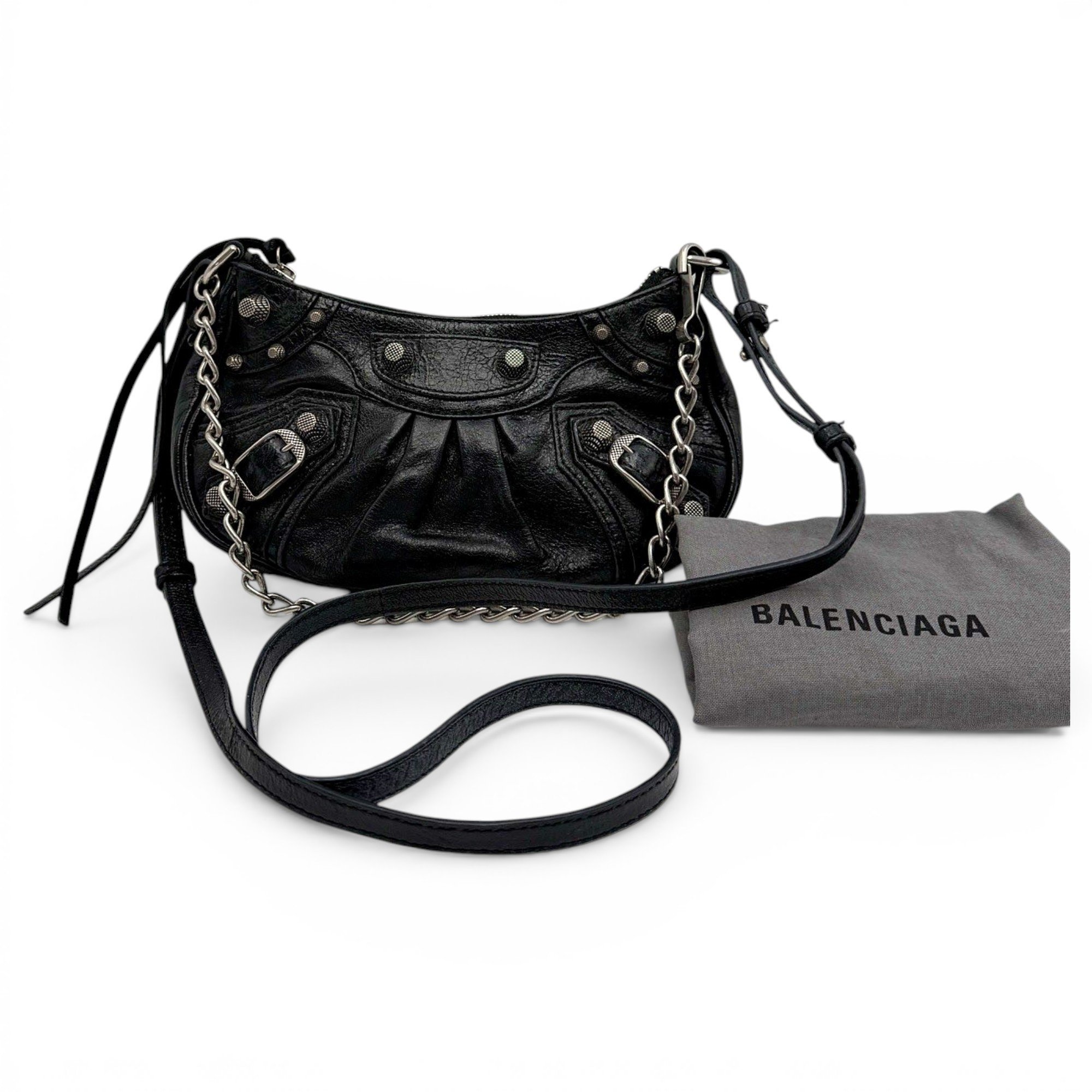 Le Cagole leather handbag