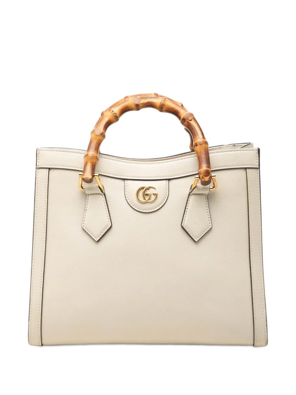 2016-2026 Small Leather Bamboo Diana satchel