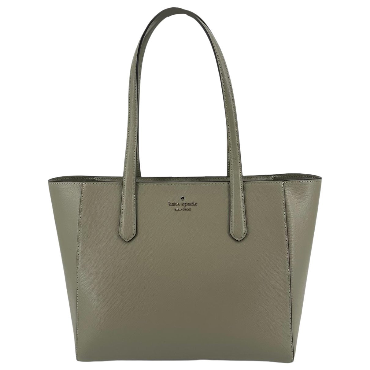 Leather tote