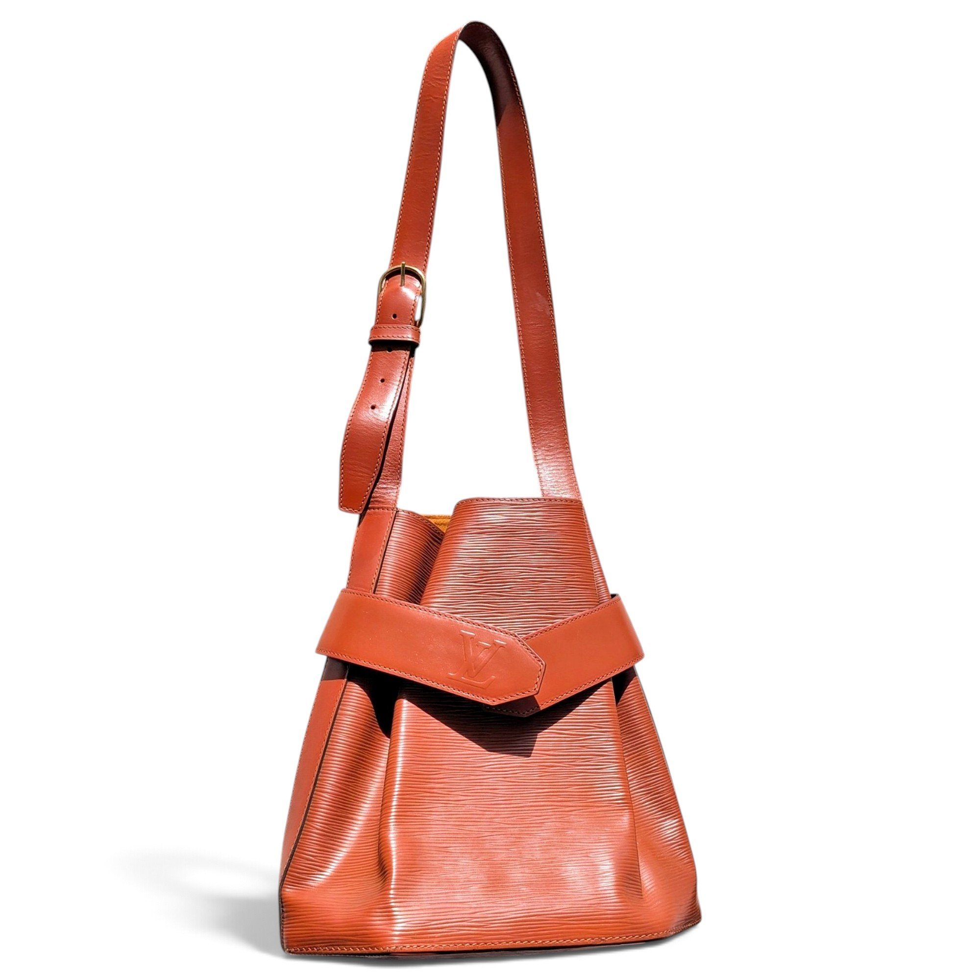 Sac d'épaule leather handbag