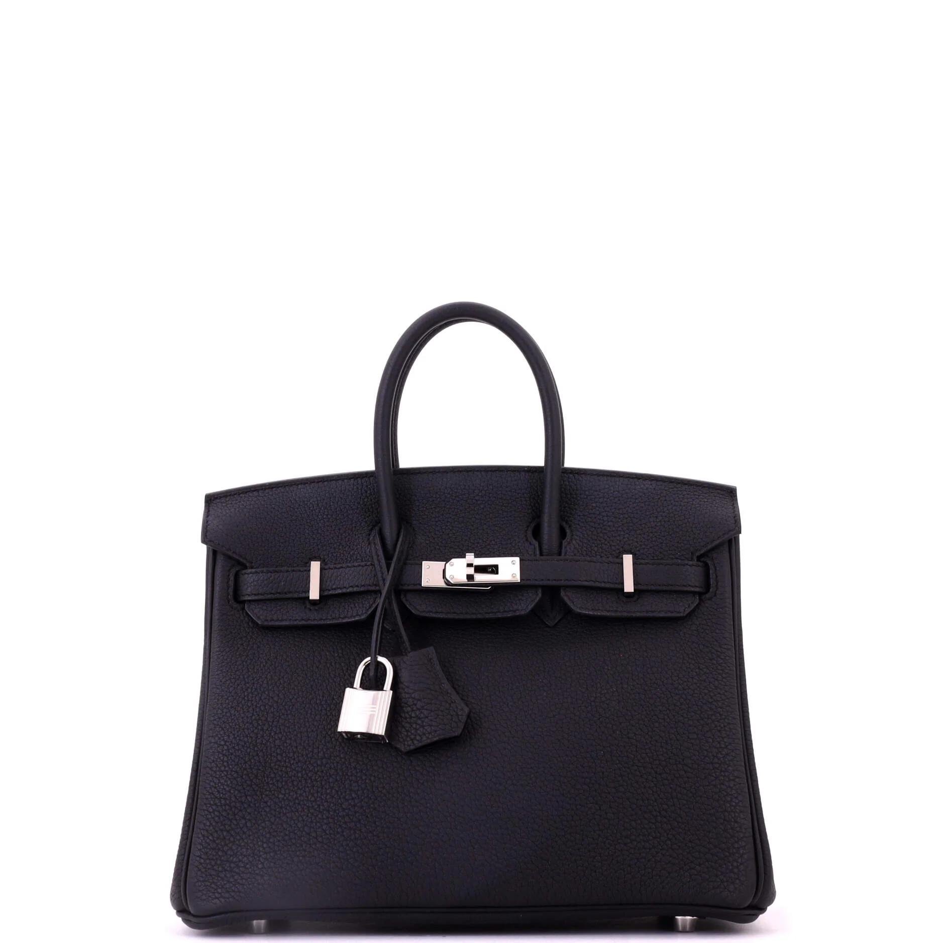 Birkin 25 leather tote