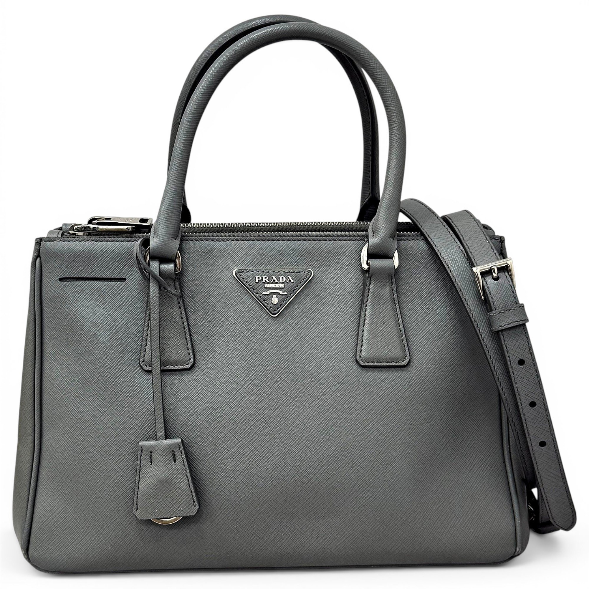 Galleria leather handbag