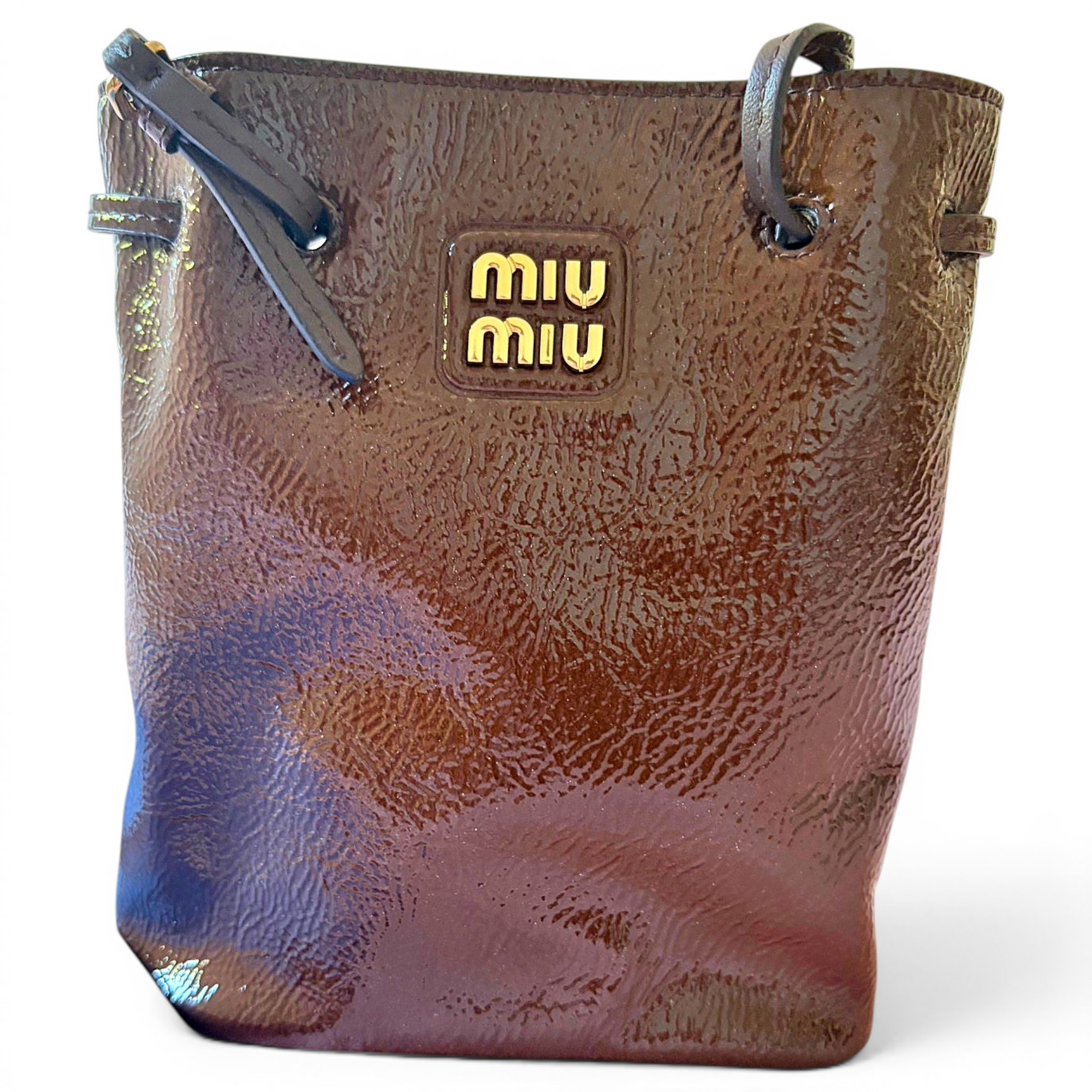 Leather mini bag