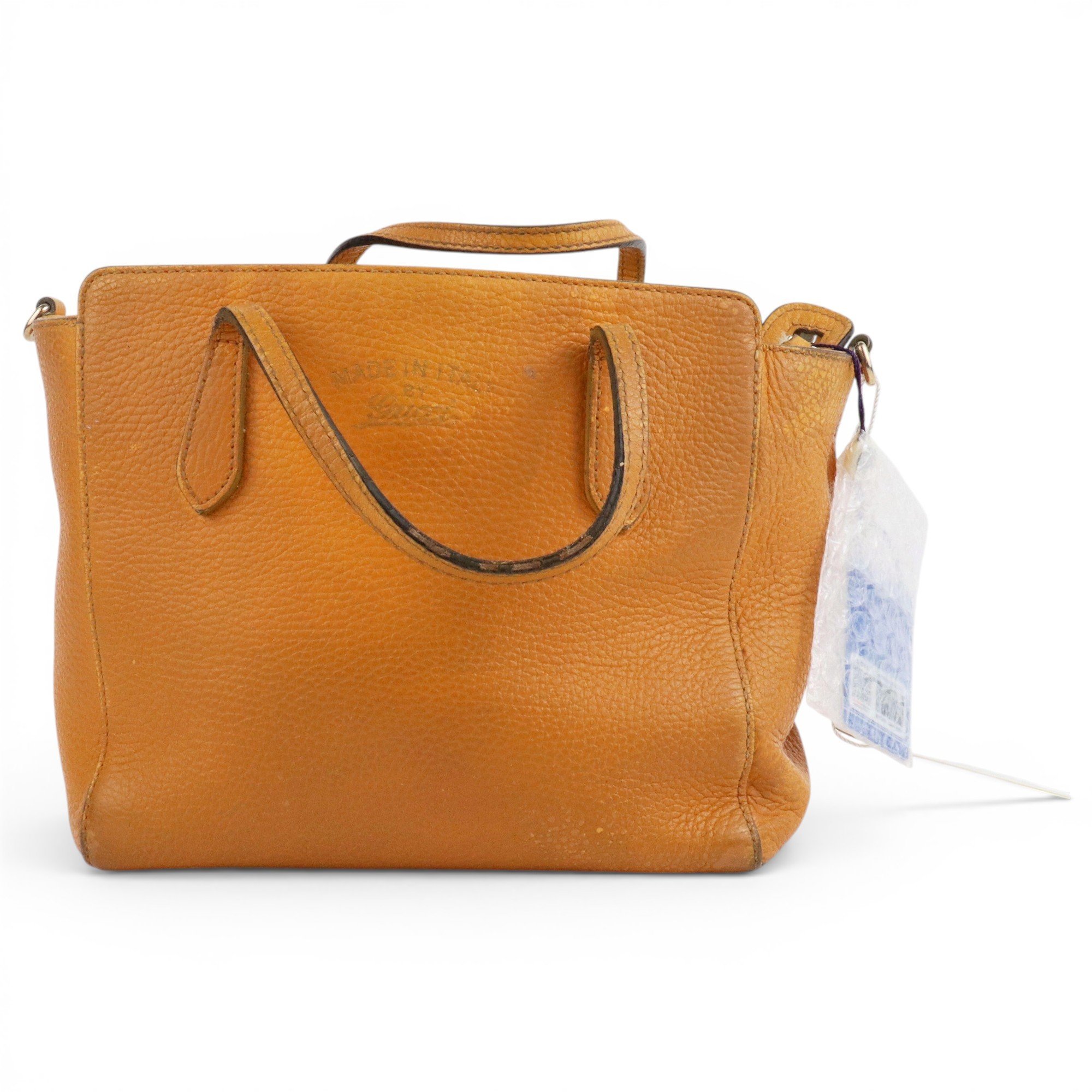 Leather tote