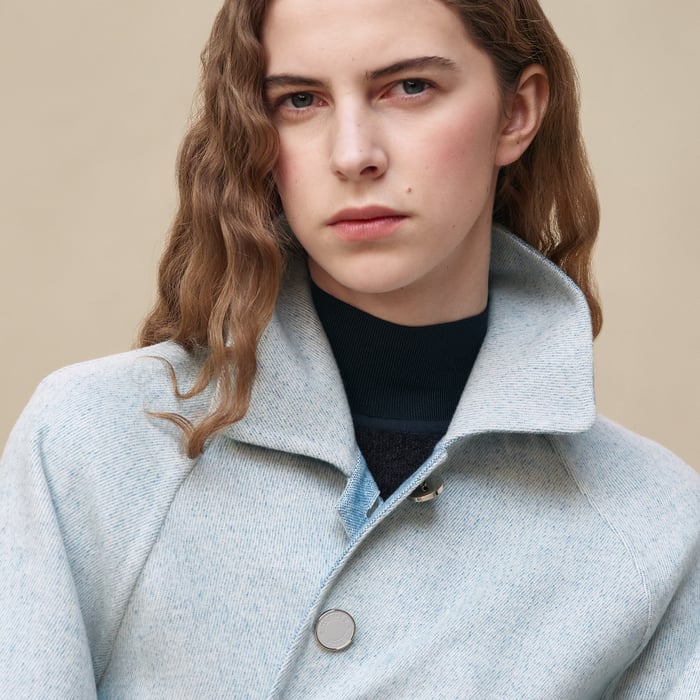 Bleu Cashmere Jacket