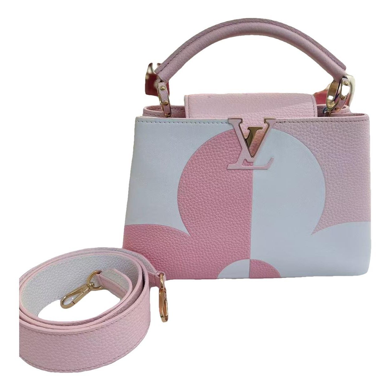 Capucines leather handbag