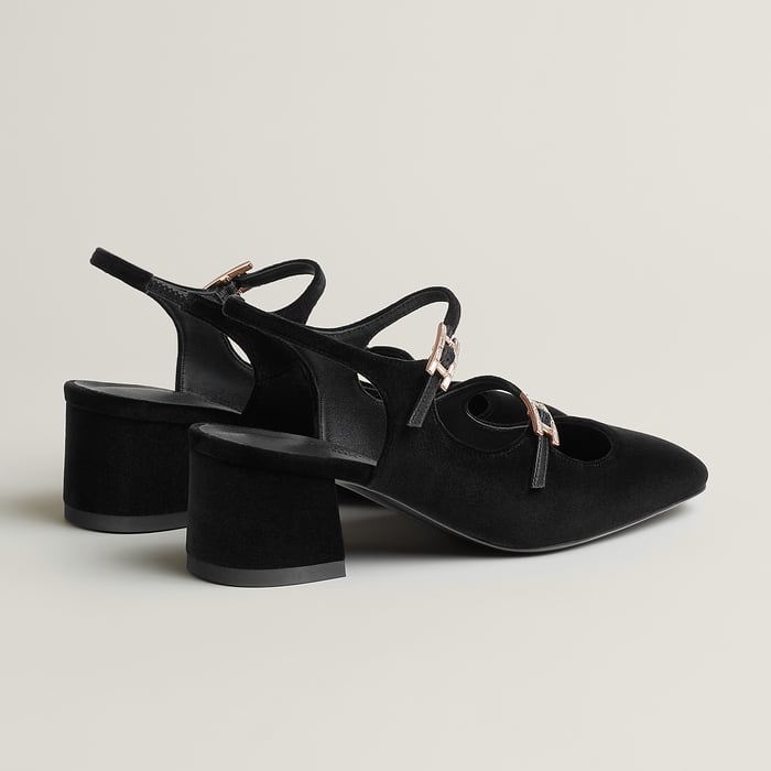 Noir Jackie 50 Pump