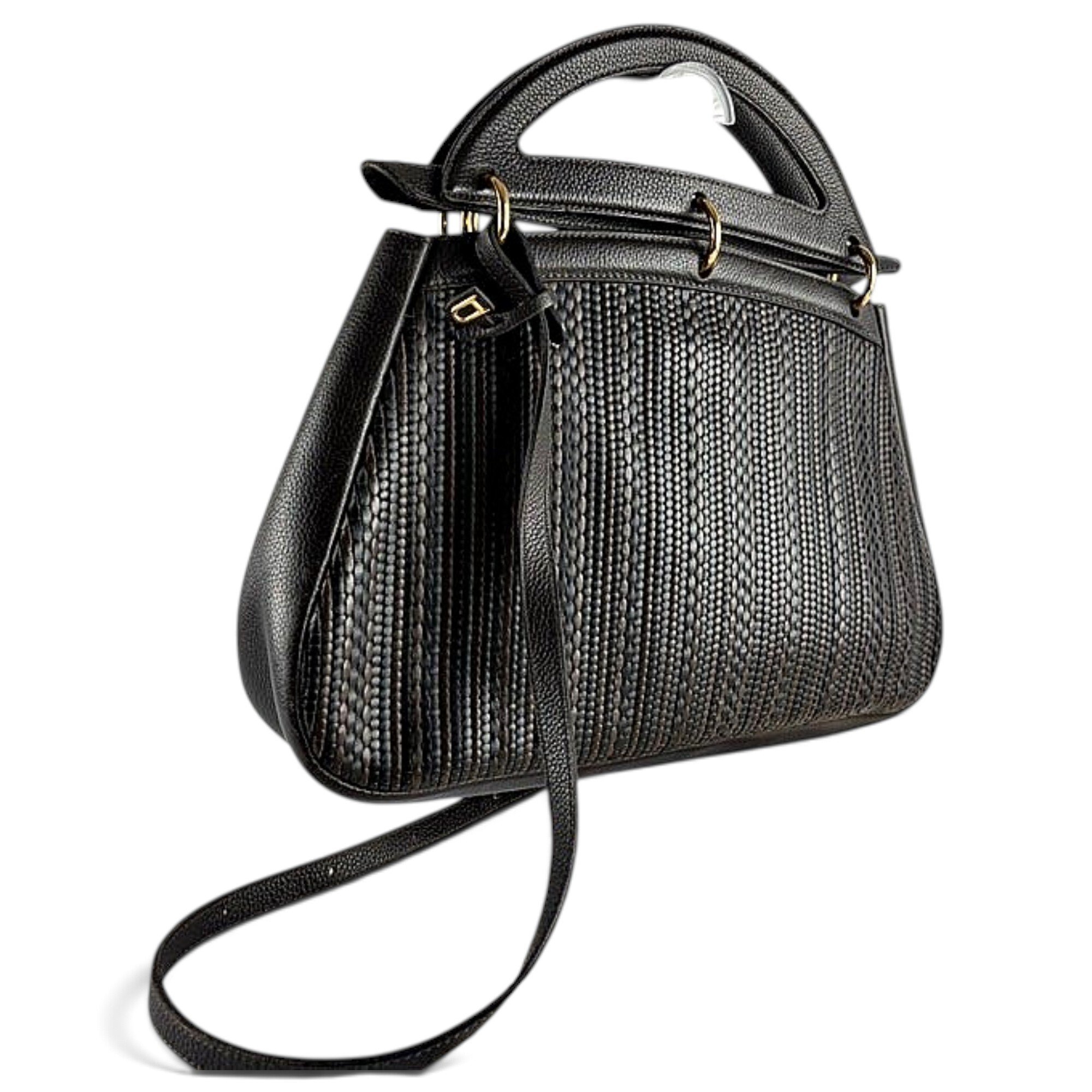Leather crossbody bag