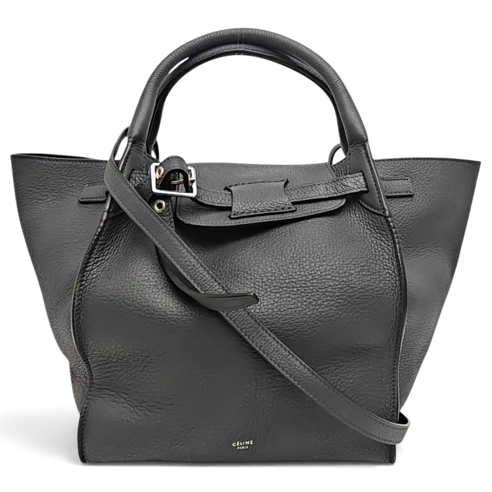 Big Bag leather handbag