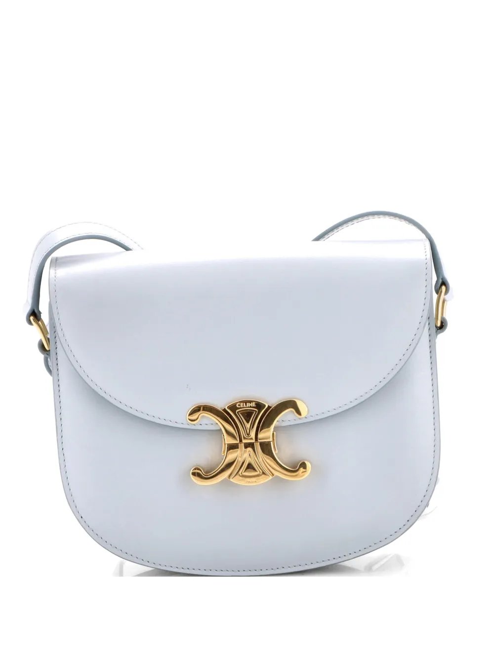 Triomphe Besace Clea Flap Bag Leather shoulder bag