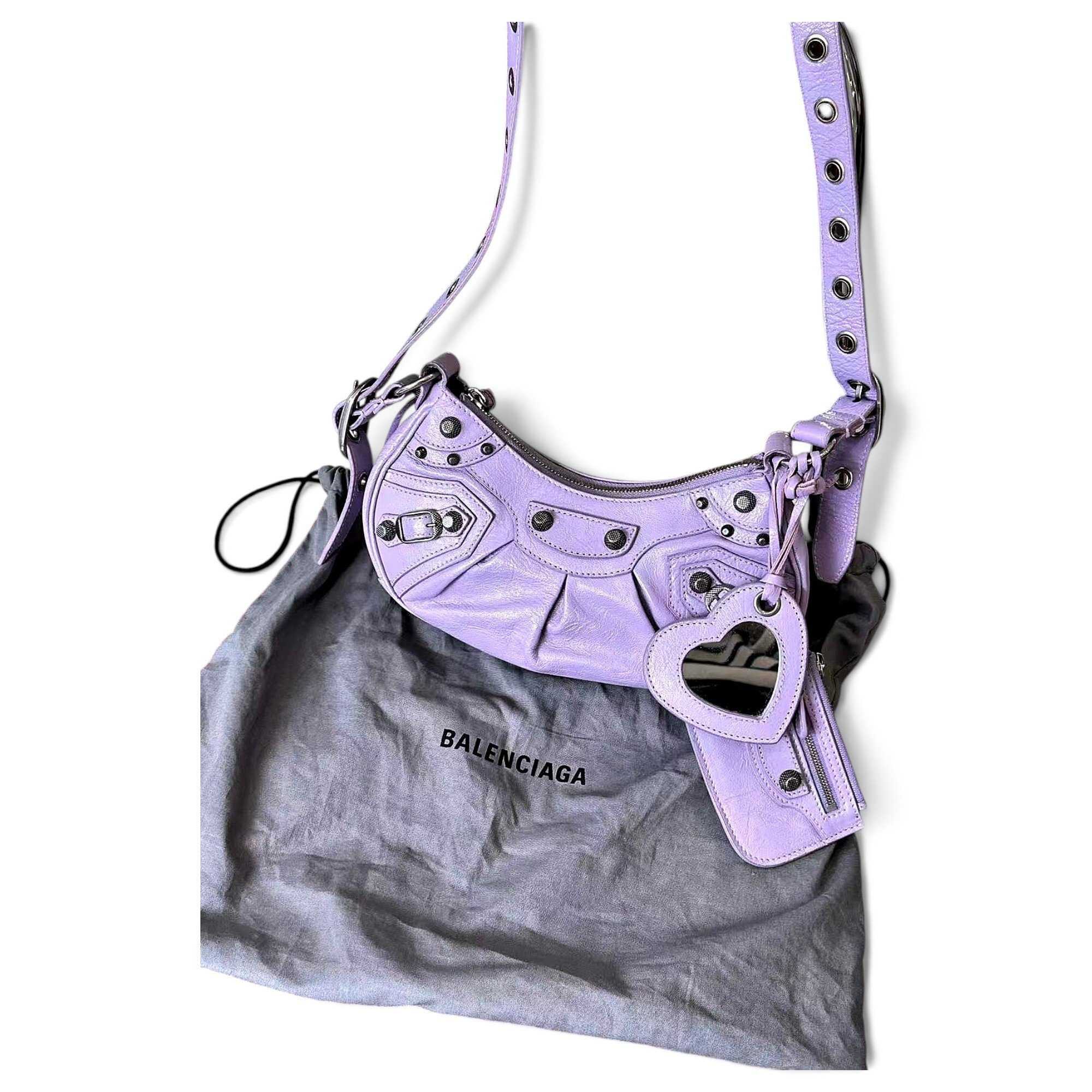 Balenciaga Le Cagole leather handbag