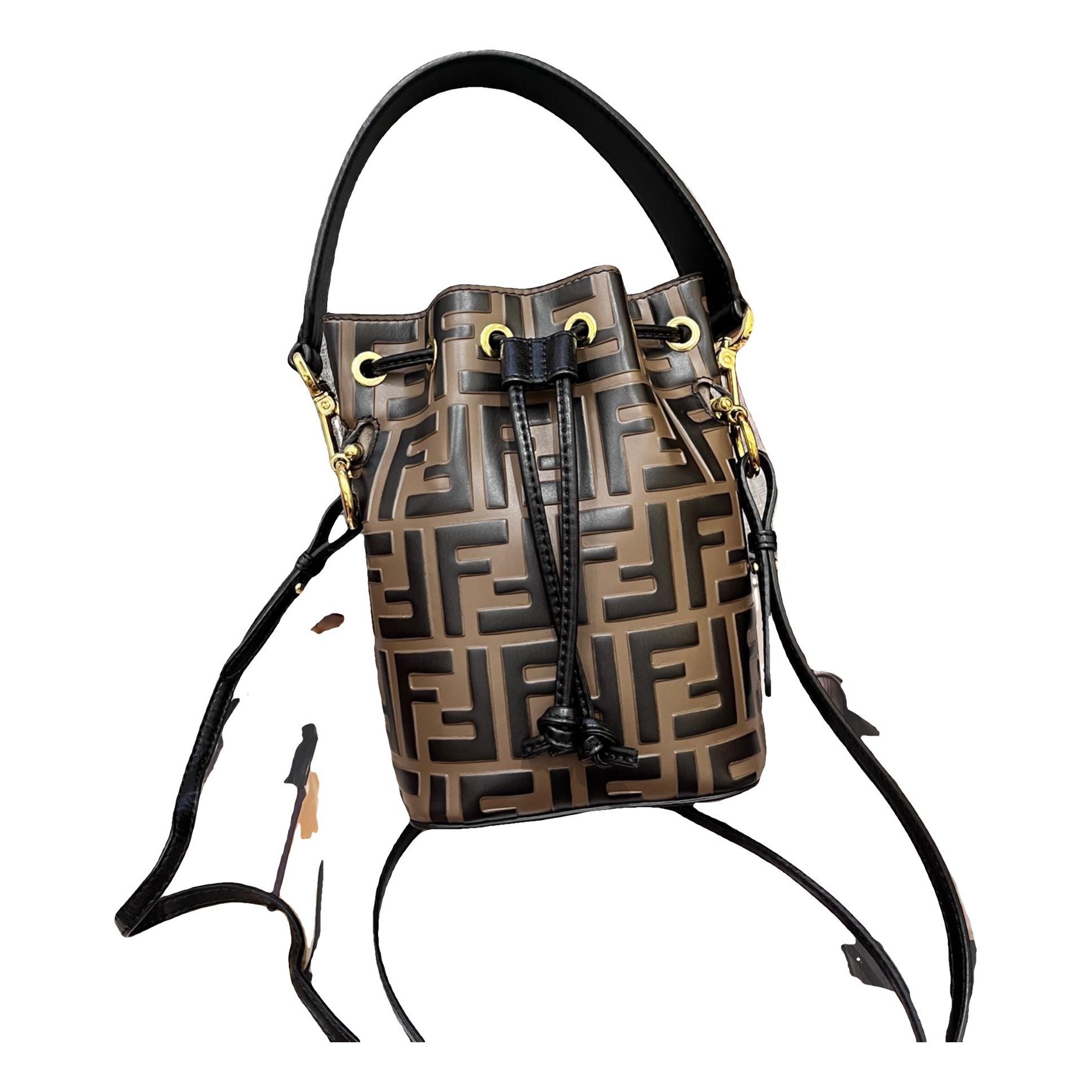 Mon Trésor leather handbag