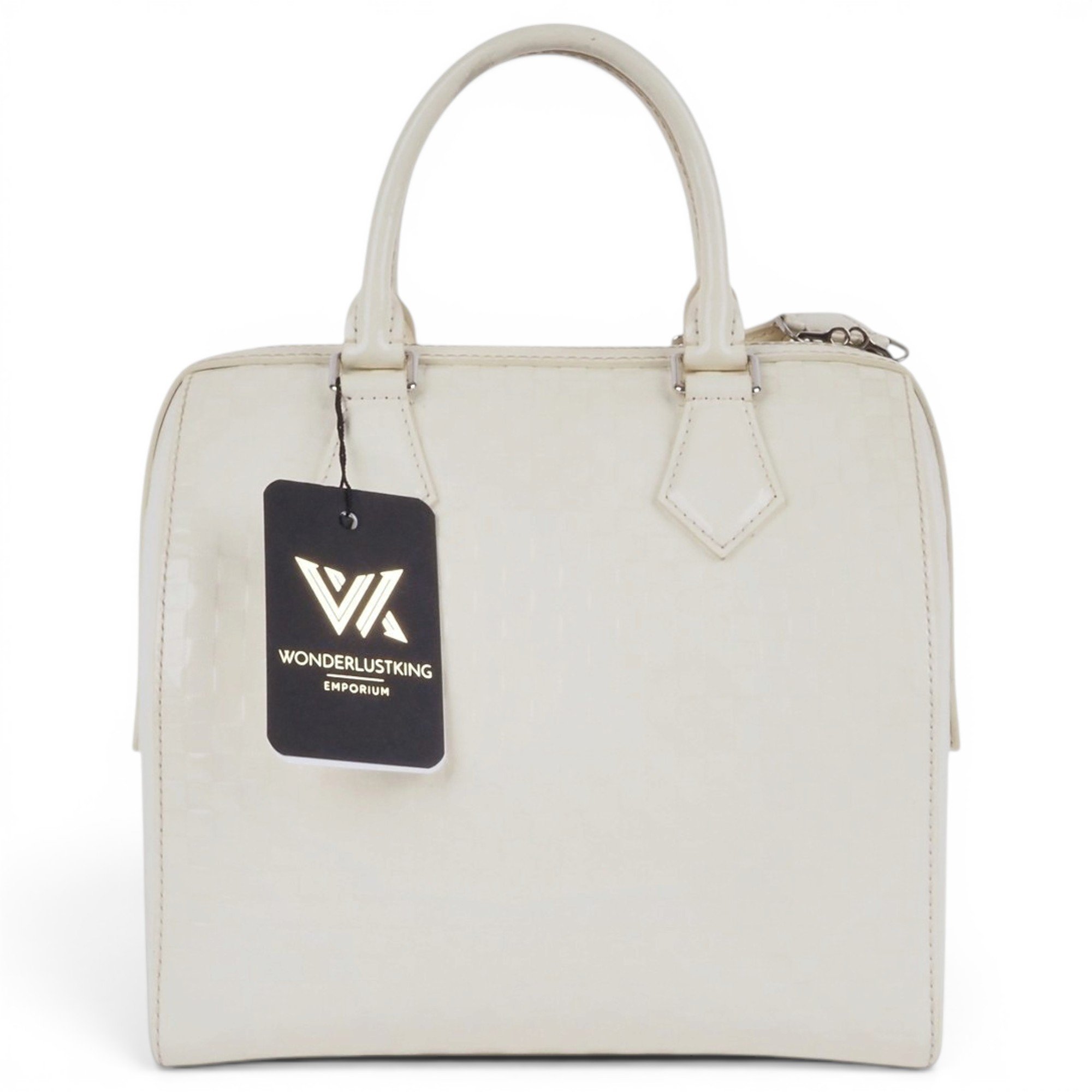 Speedy leather handbag
