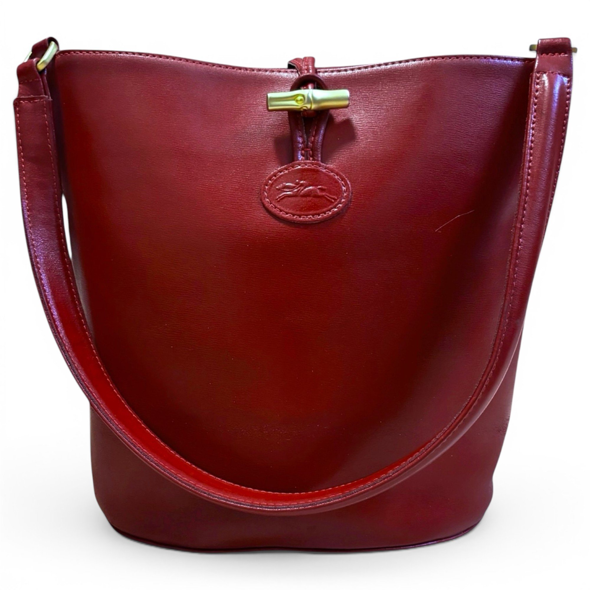 Roseau leather handbag