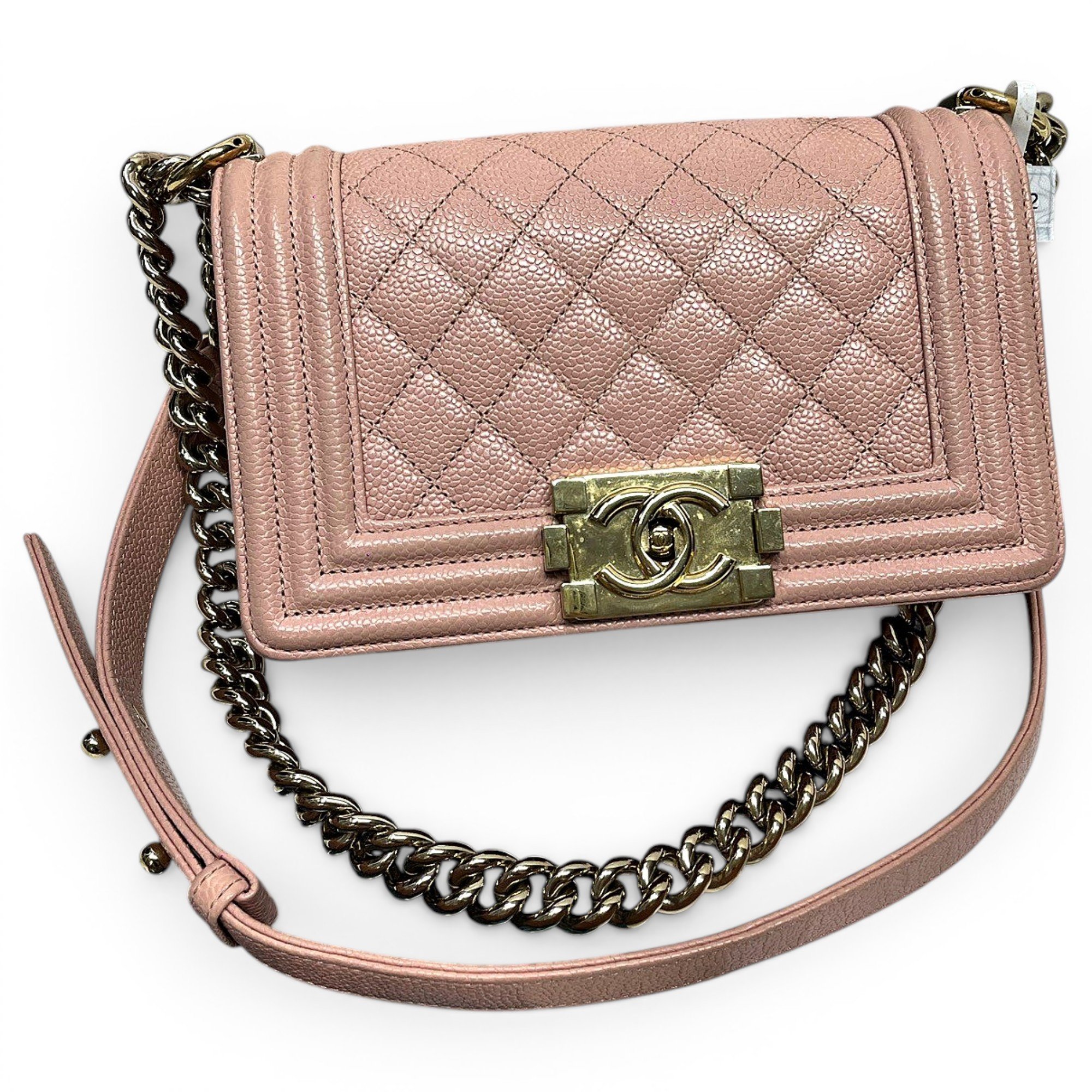 Boy leather crossbody bag