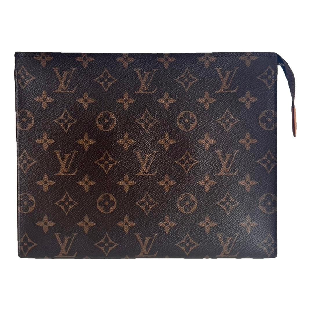 Poche toilette leather vanity case