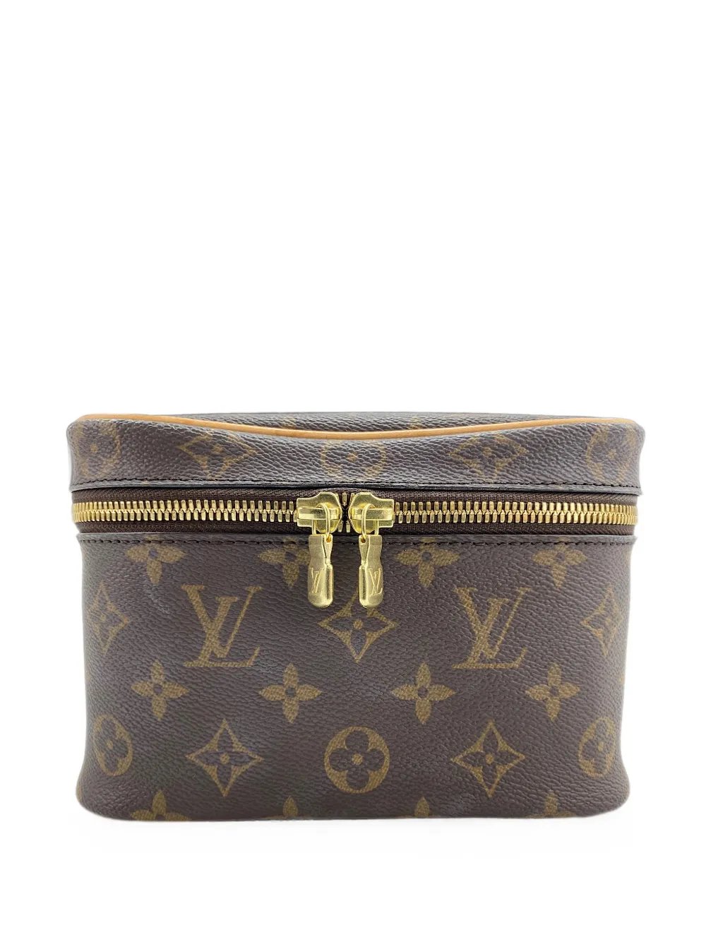 Monogram vanity bag