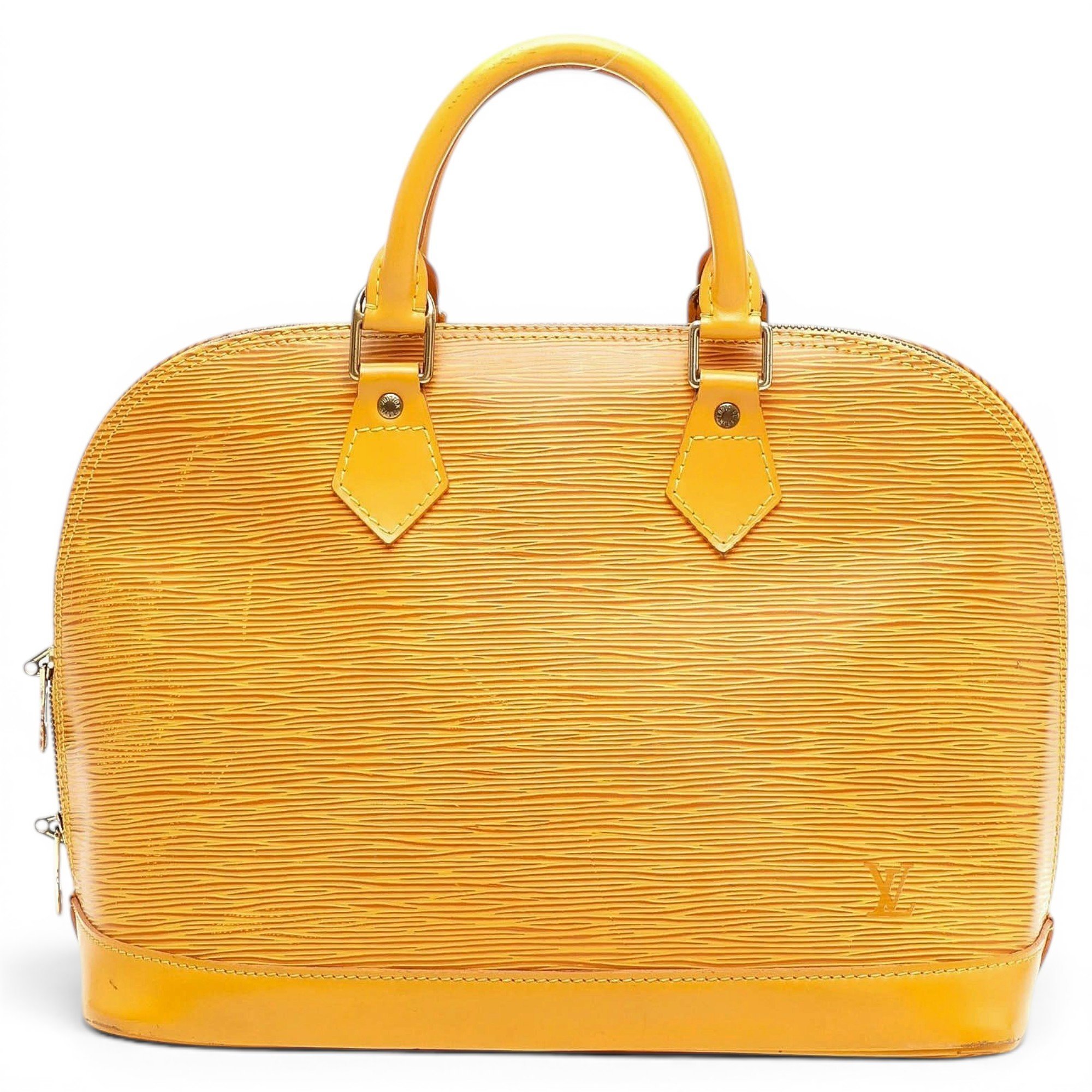 Alma leather handbag