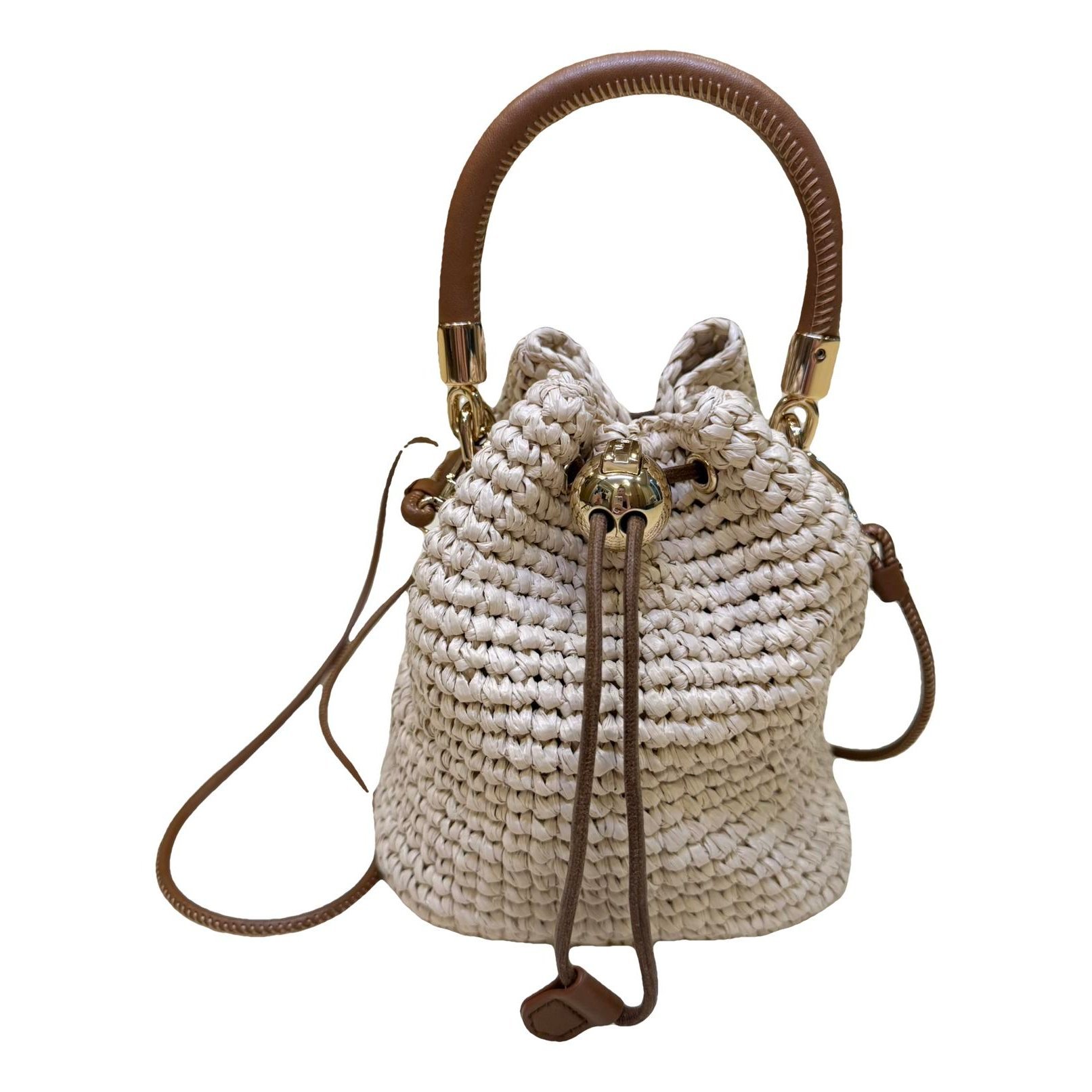 Leather handbag