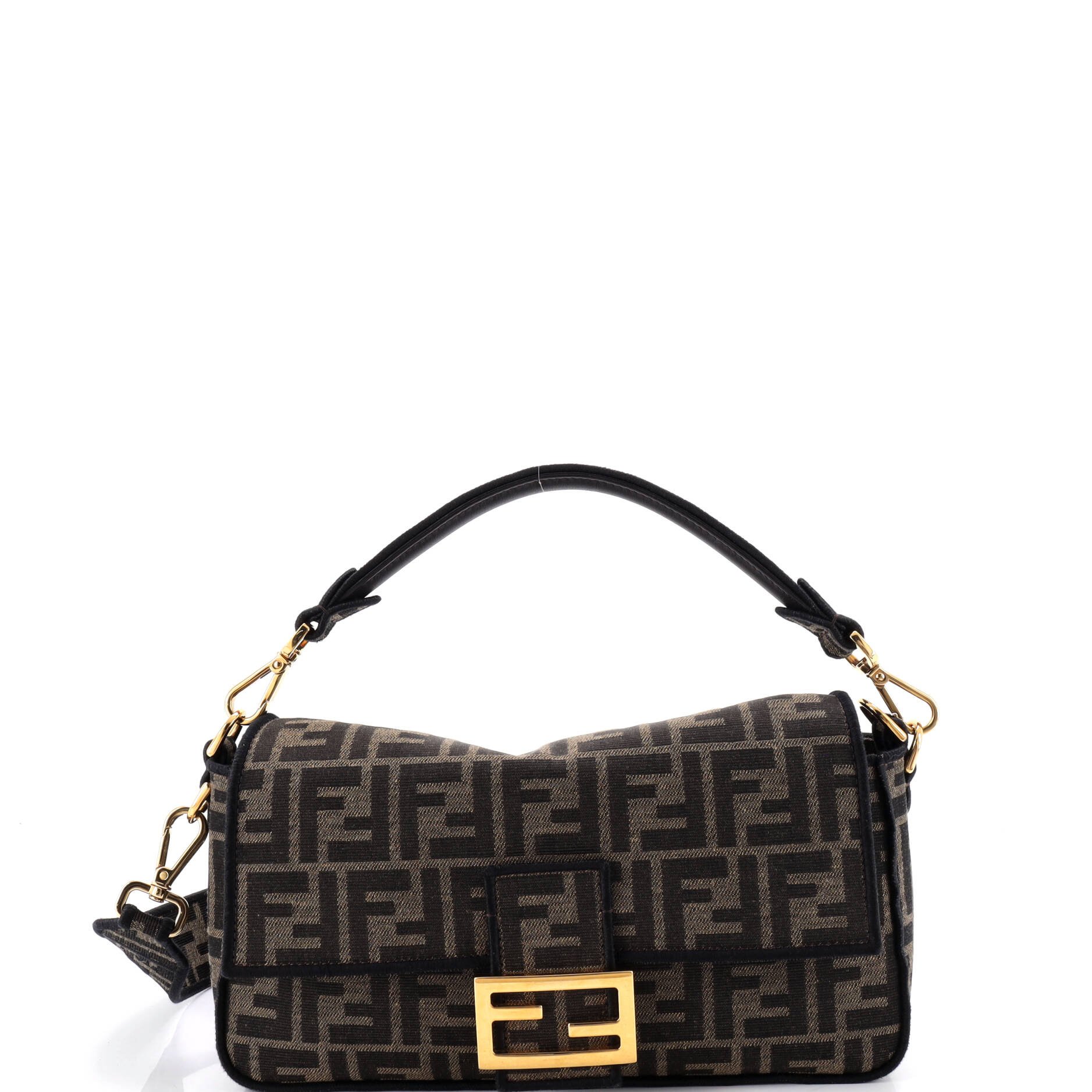 Baguette NM Bag Zucca Canvas Medium