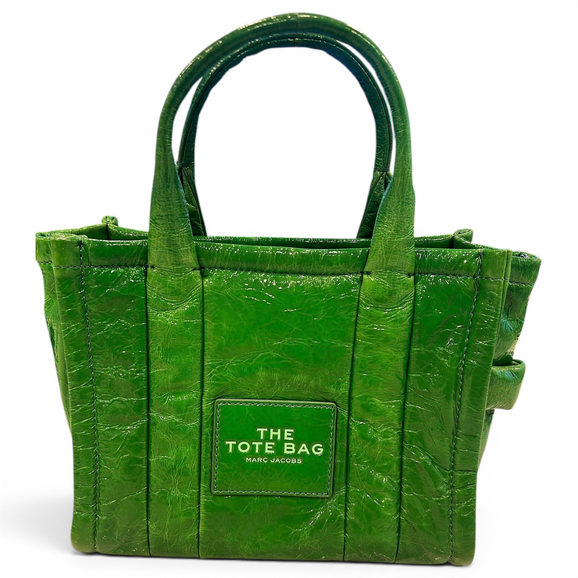 The Tag Tote leather tote