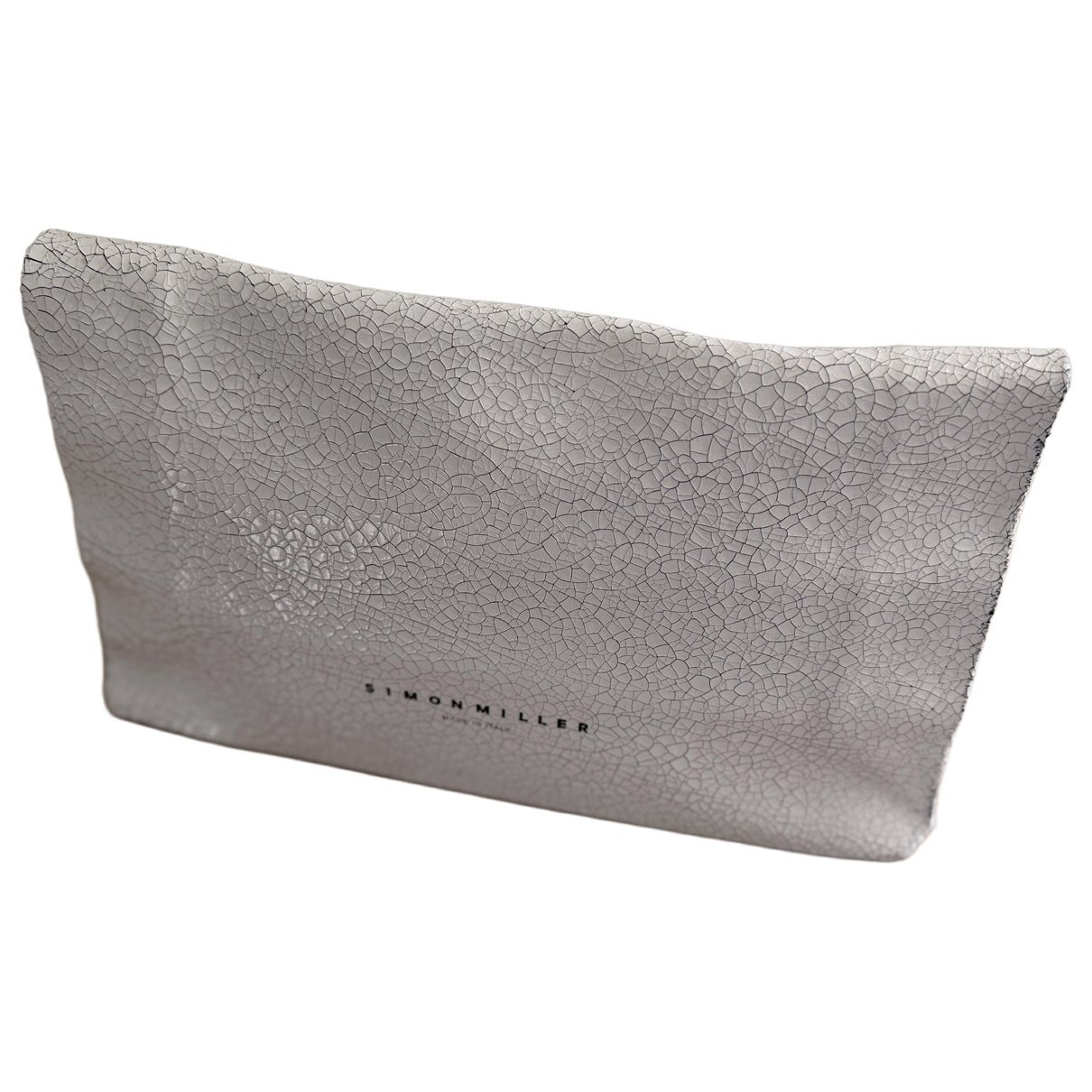 Large Lunch Bag leather clutch bag