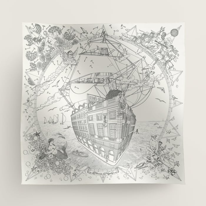 Hermès Flagship Scarf 90