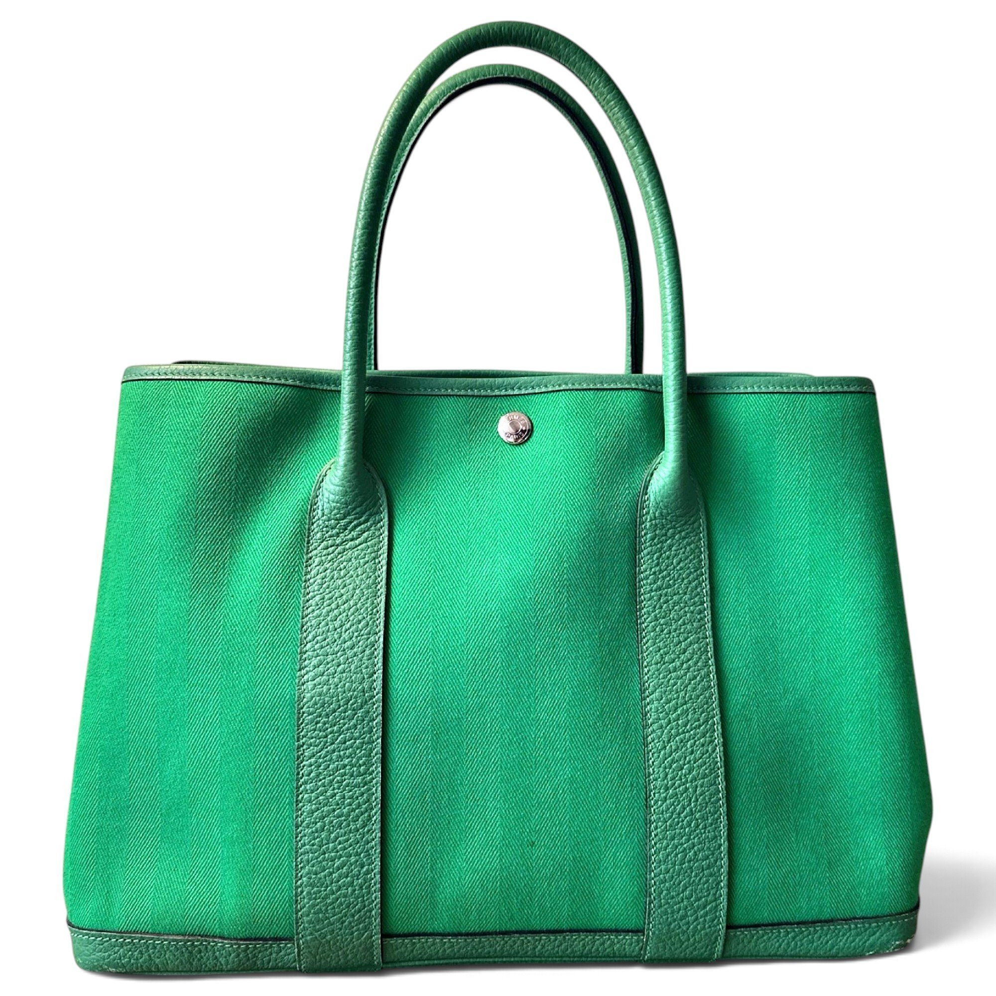 Garden Party leather tote