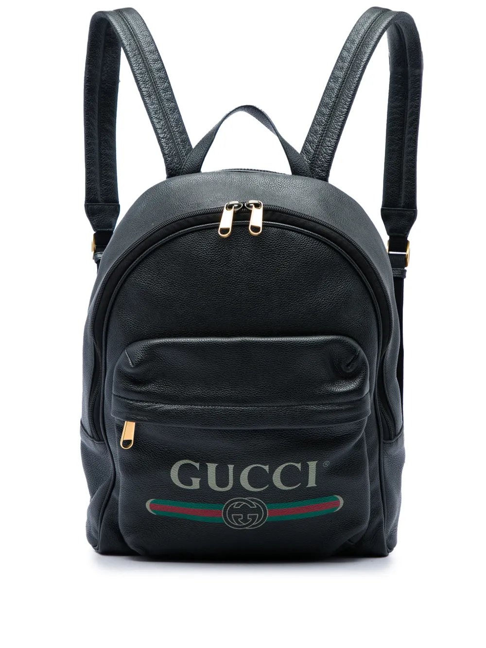 2016-2026 Leather Logo backpack