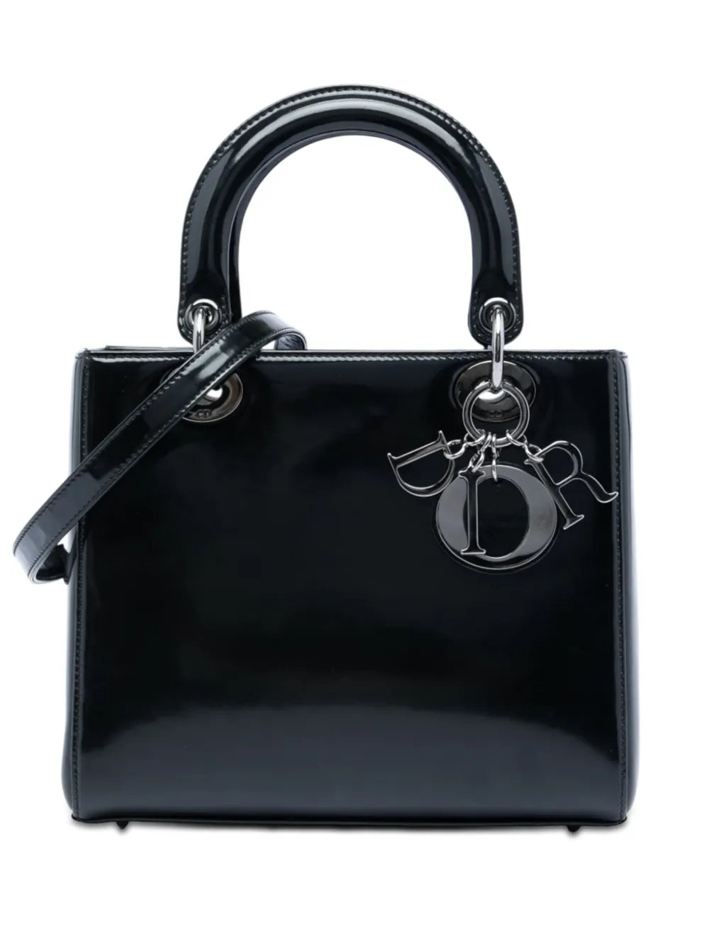 2013 Medium Patent Lady Dior satchel