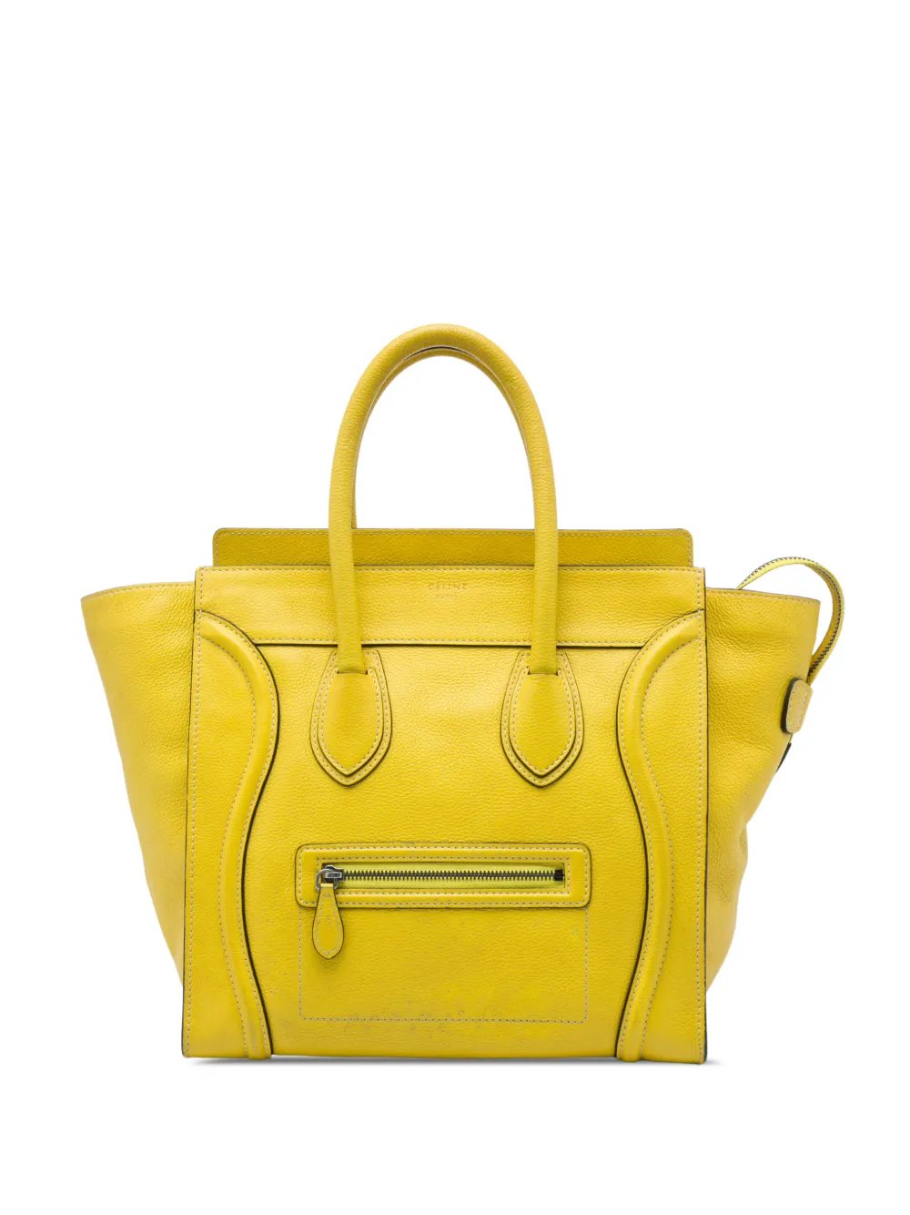 2011 Mini Grained Calfskin Luggage tote bag