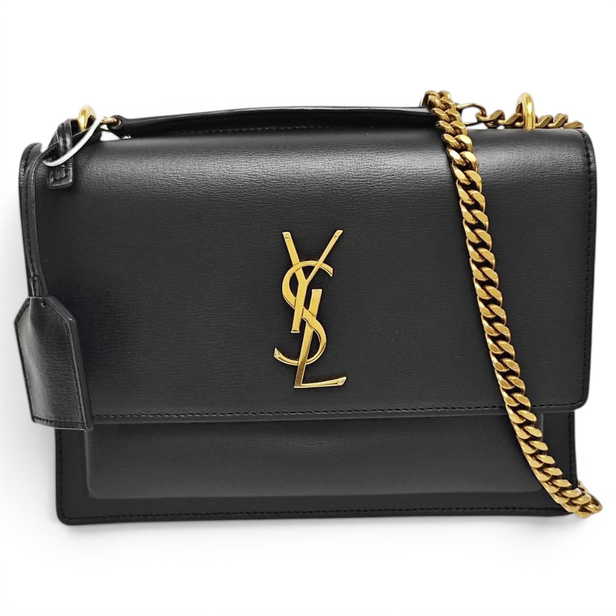 Sunset leather crossbody bag