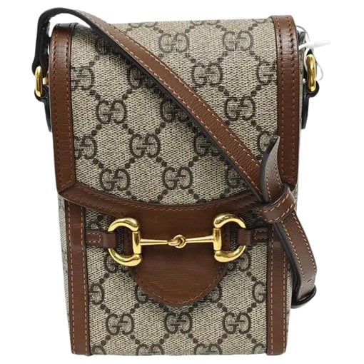Handle Horsebit 1955 leather mini bag