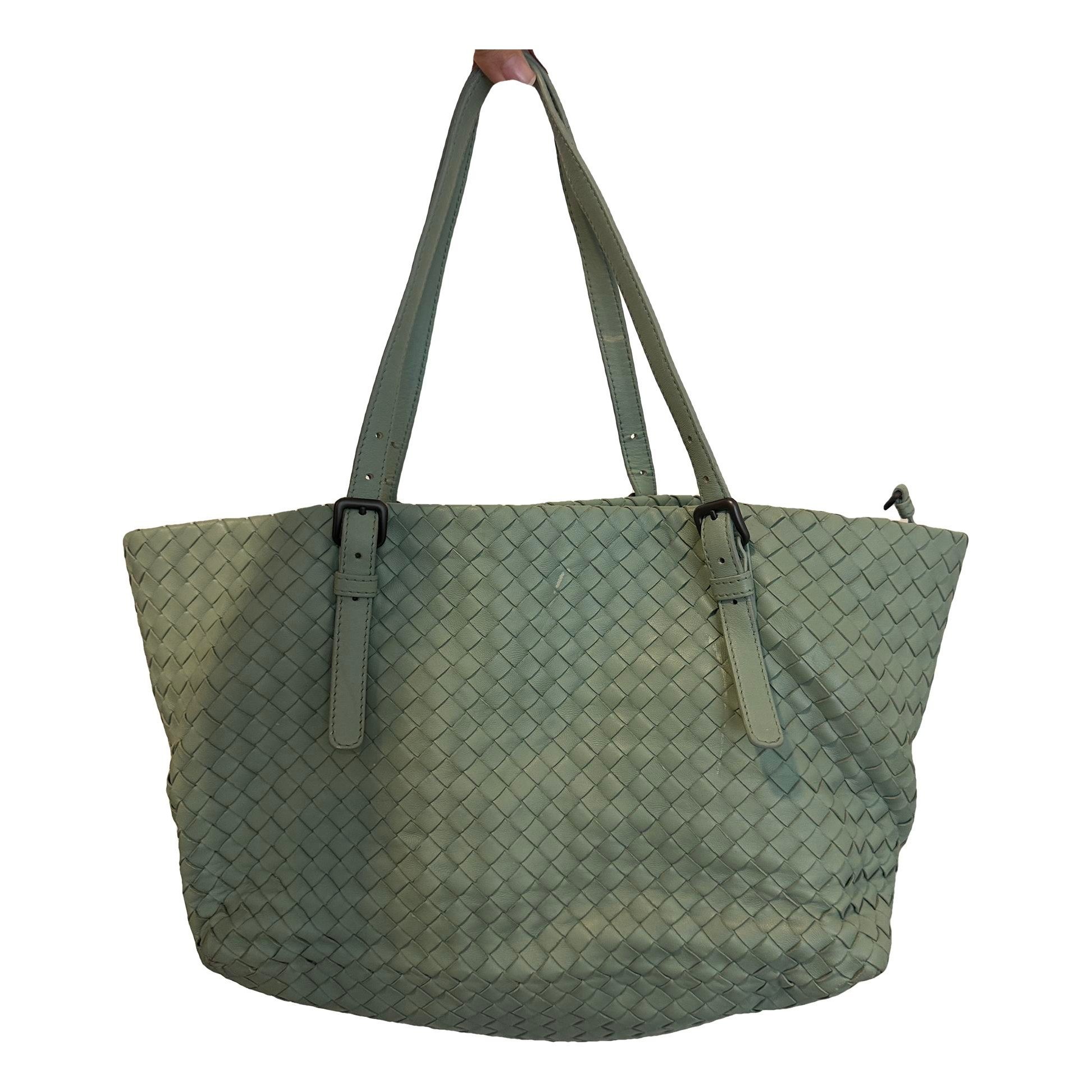 Fourre-Tout leather handbag