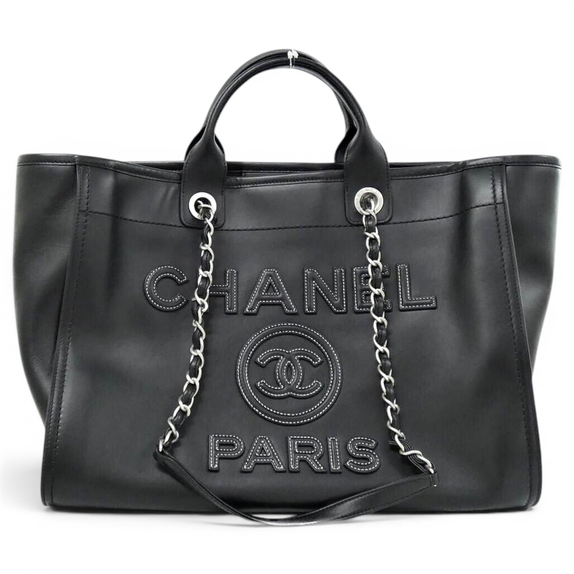 Deauville leather tote