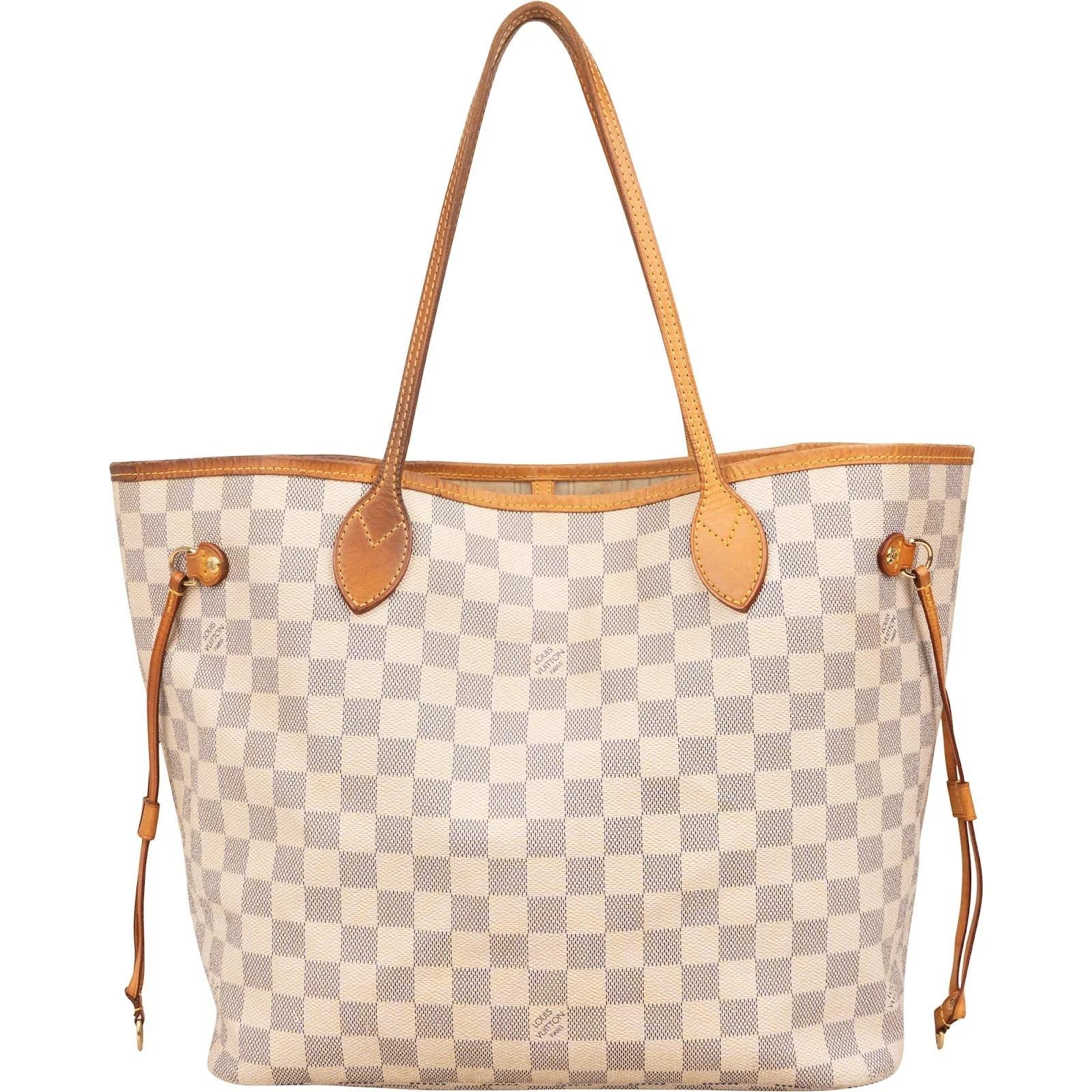 Neverfull leather handbag