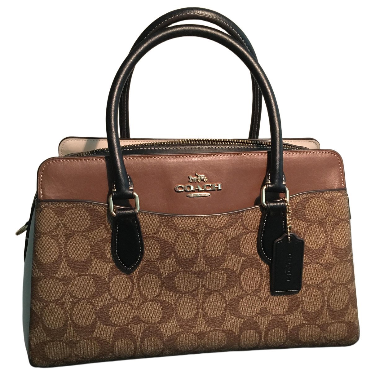 Leather handbag