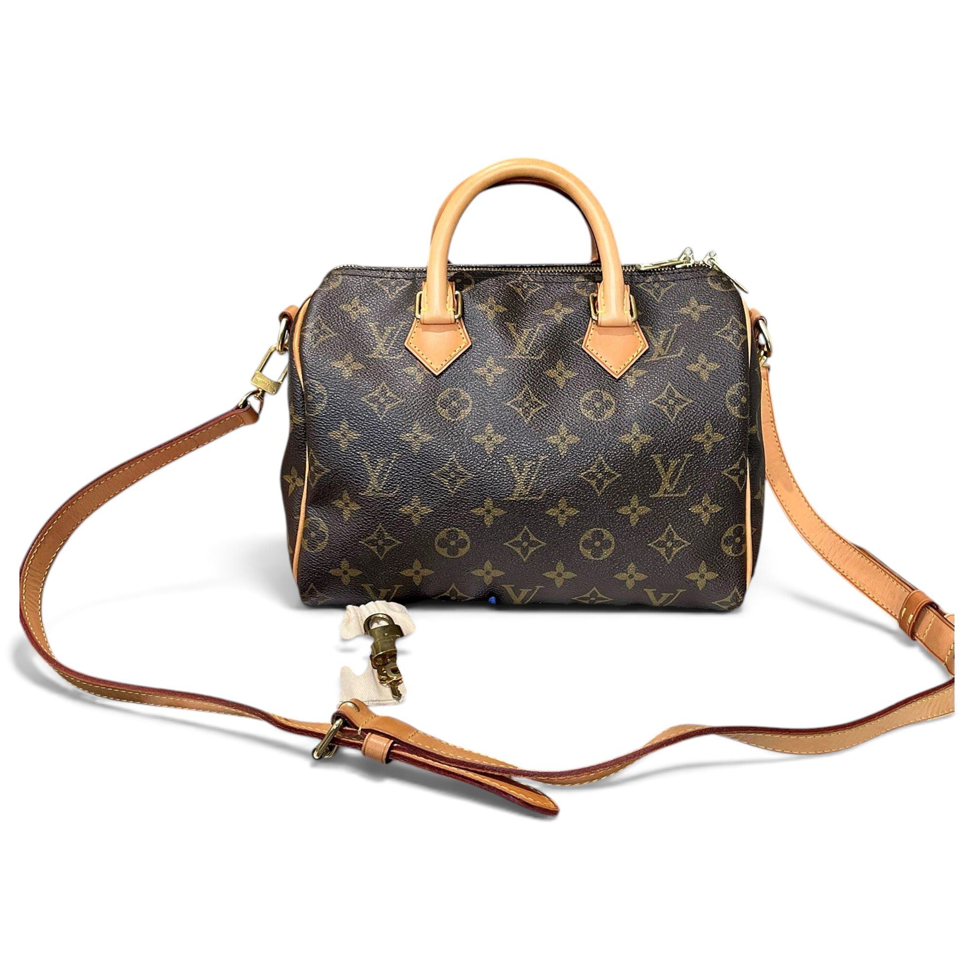 Louis Vuitton Speedy Bandoulière leather handbag