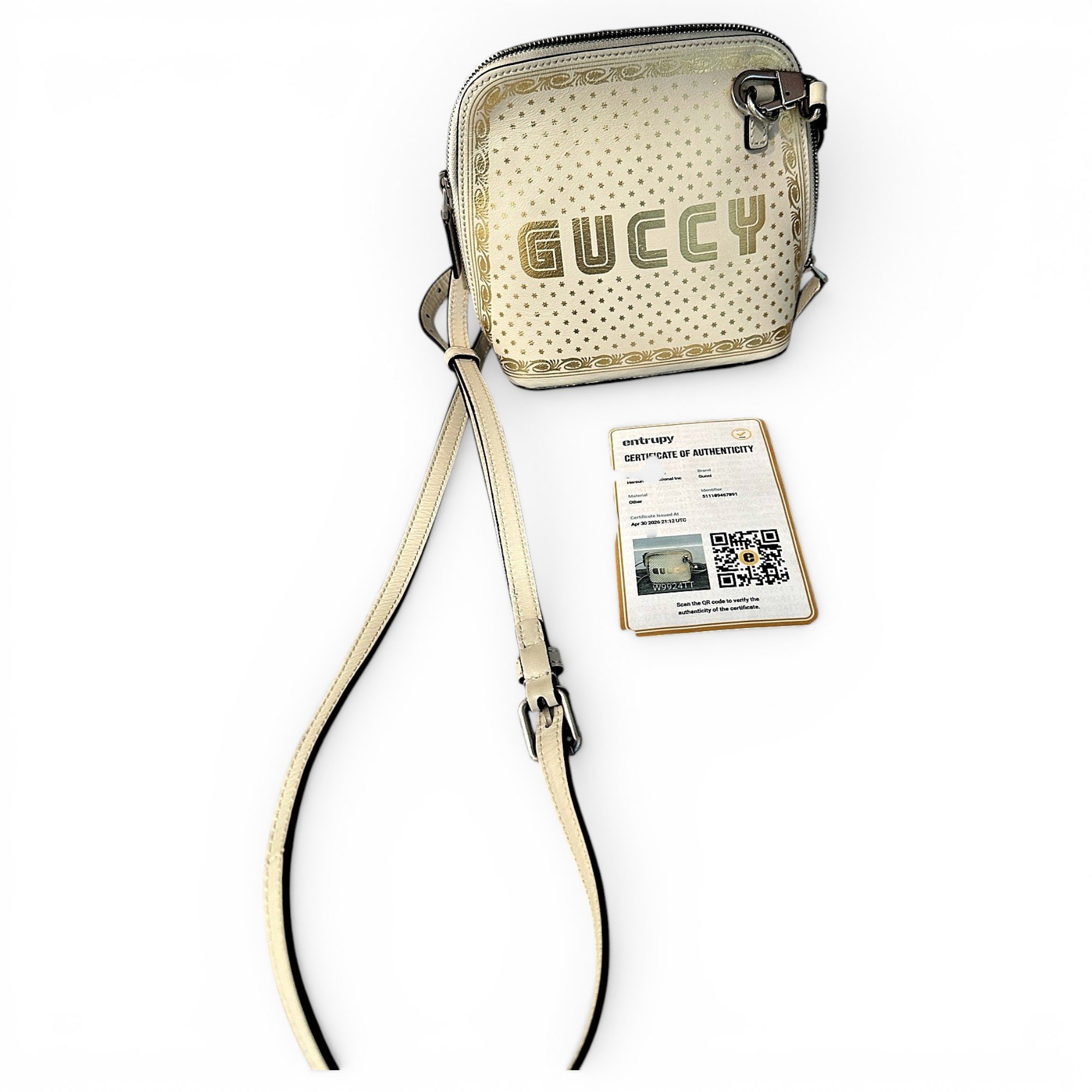 Ophidia leather crossbody bag