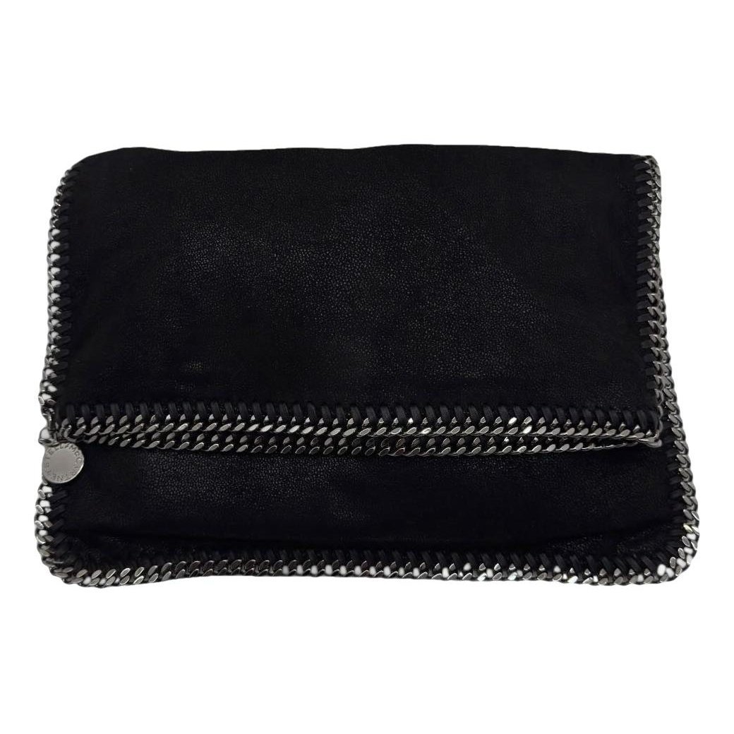 Falabella vegan leather clutch bag