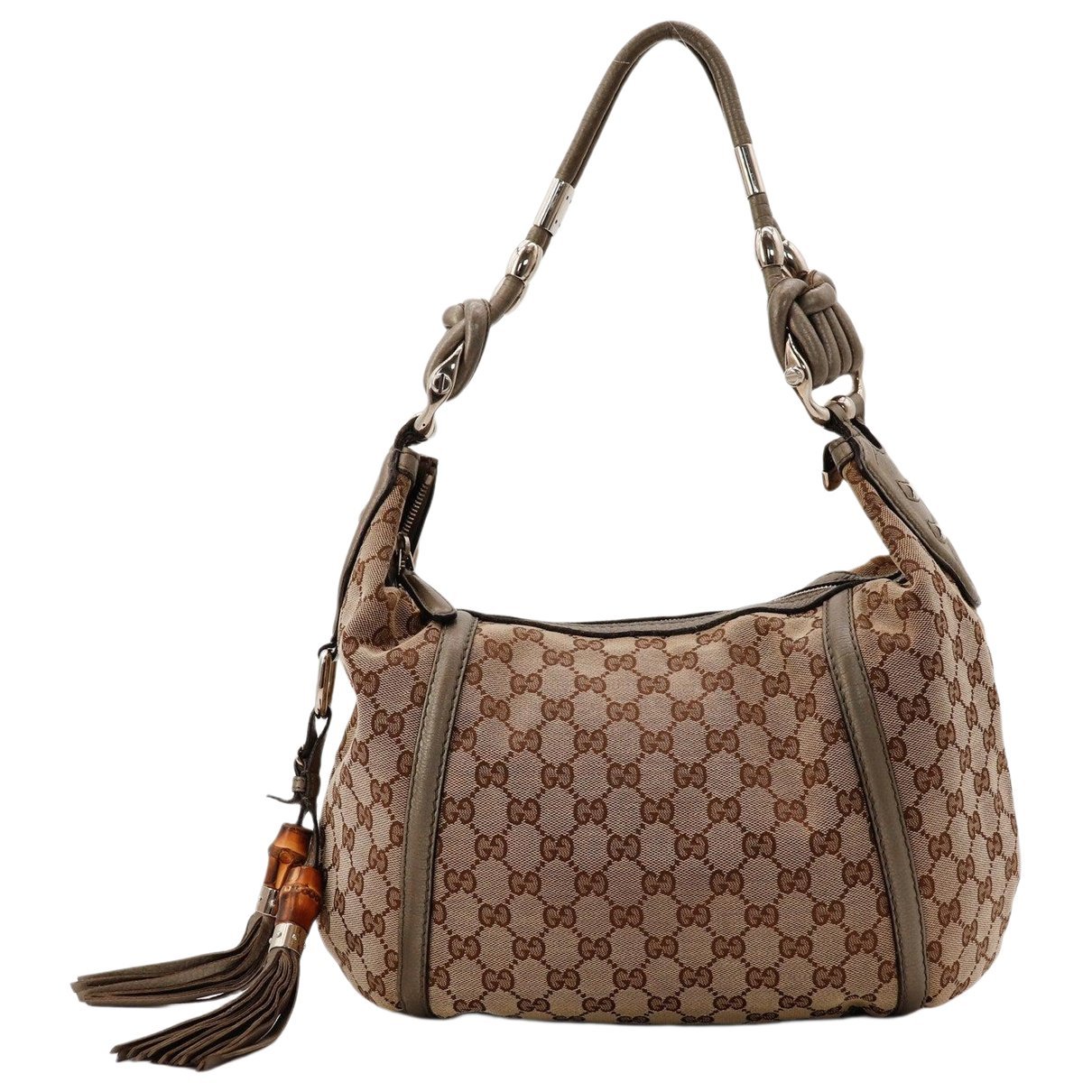 Hobo leather handbag