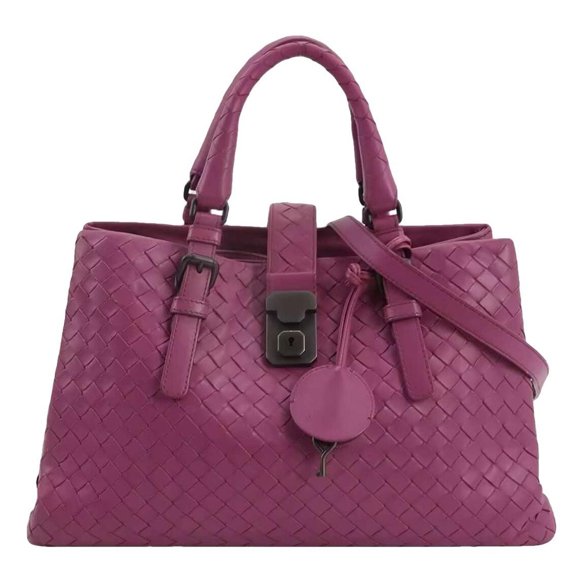 Roma leather handbag