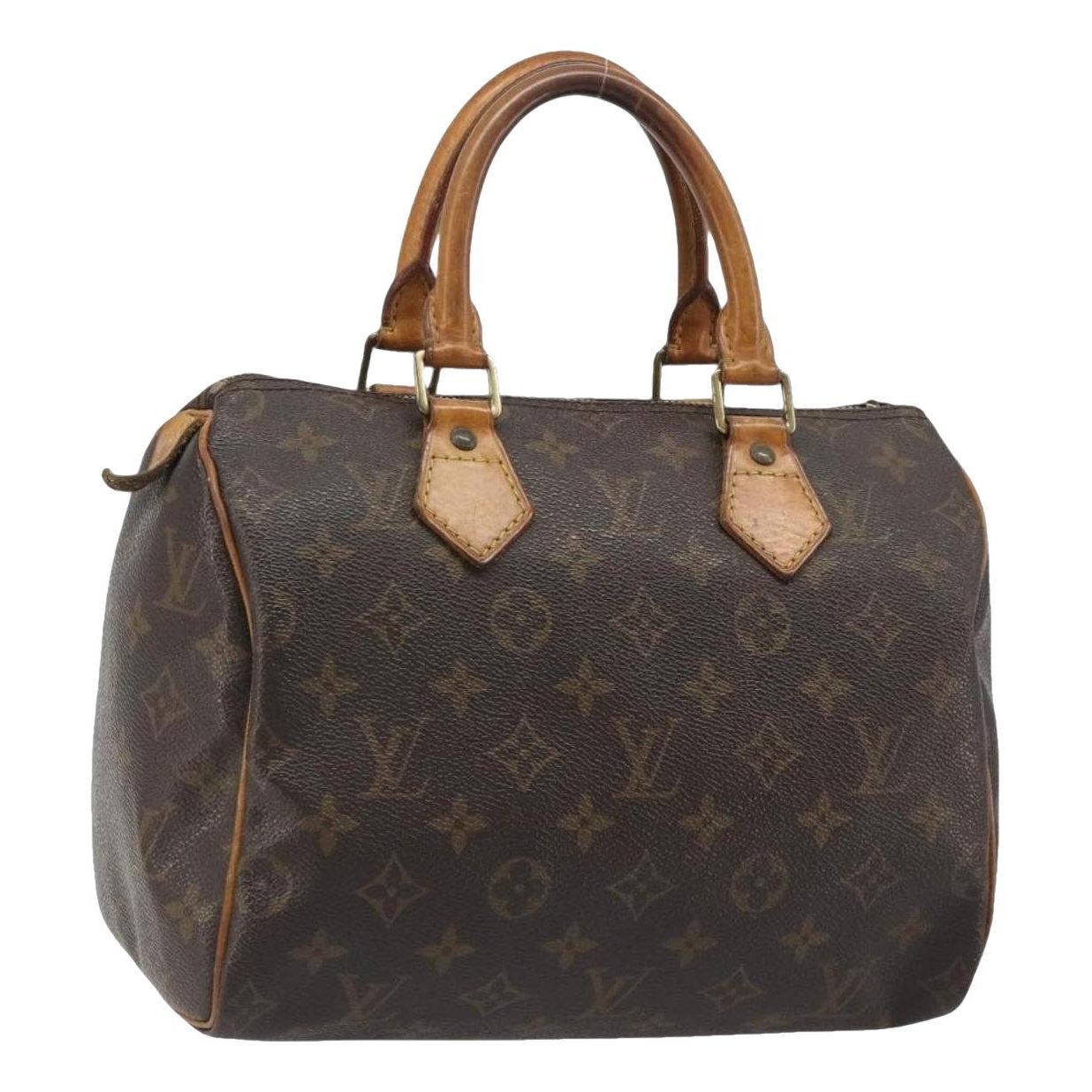 Speedy leather handbag