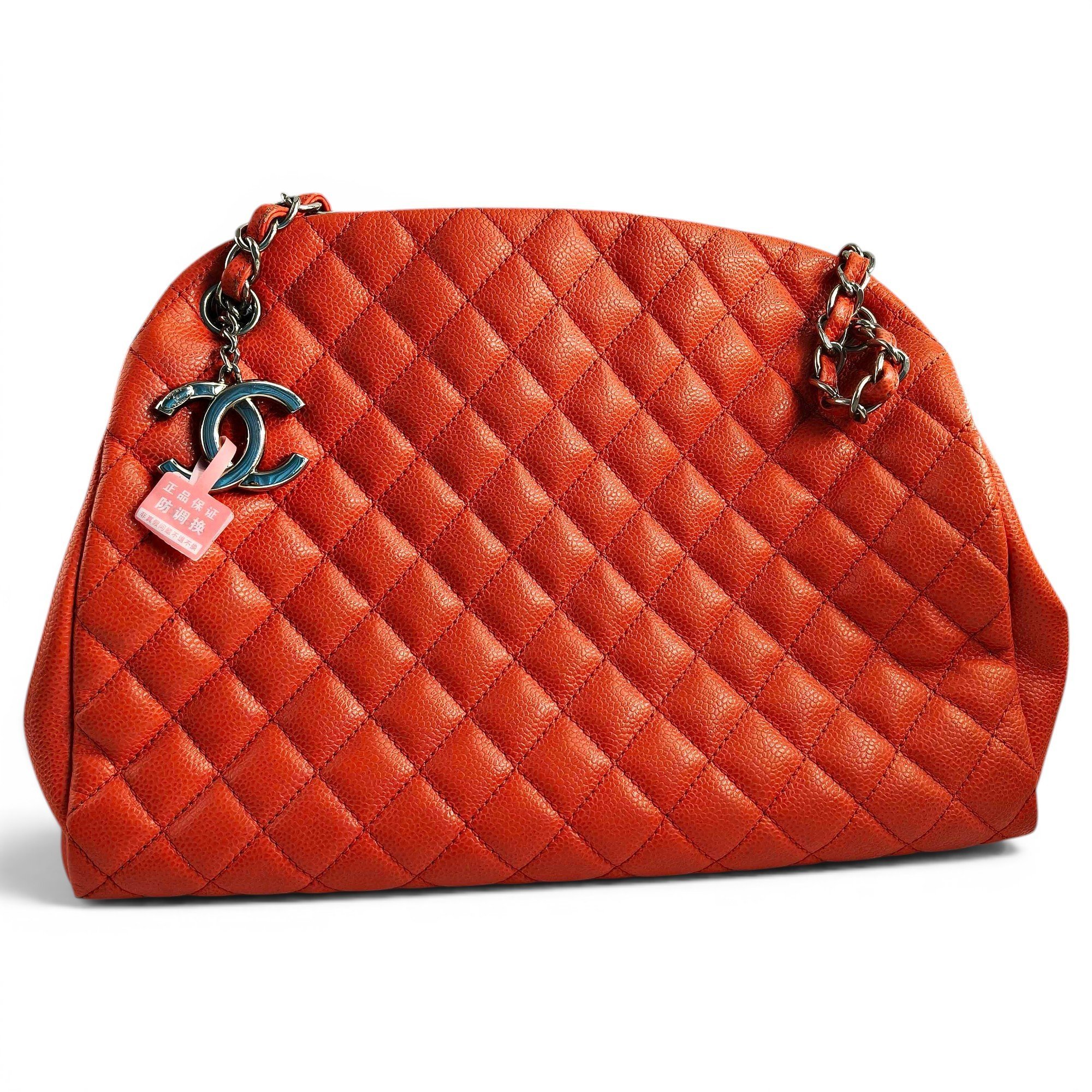 Mademoiselle leather handbag