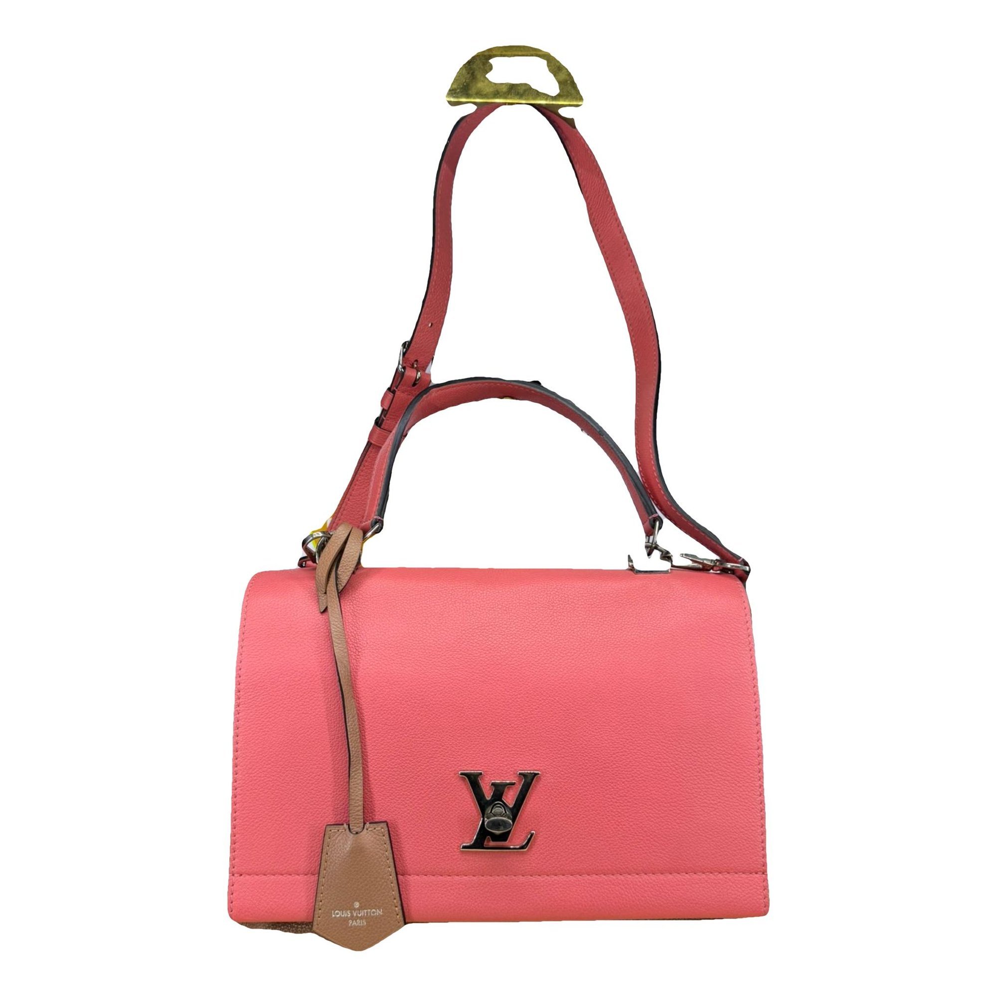 Lockme leather crossbody bag