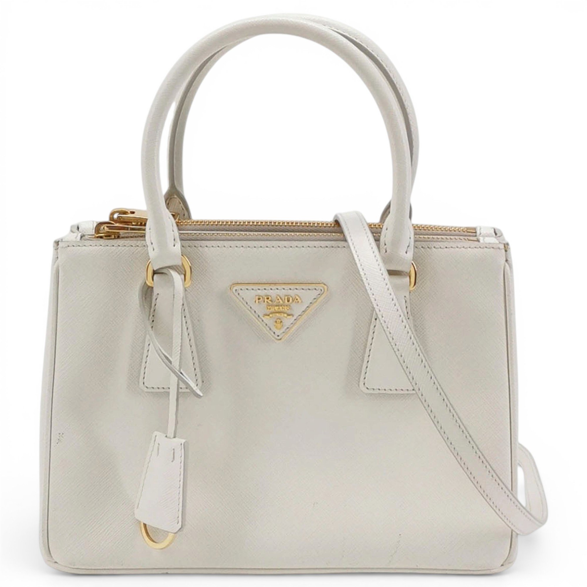 Galleria leather handbag