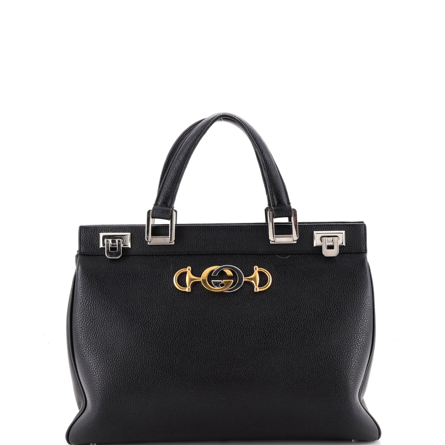 Zumi Top Handle Bag Leather Medium