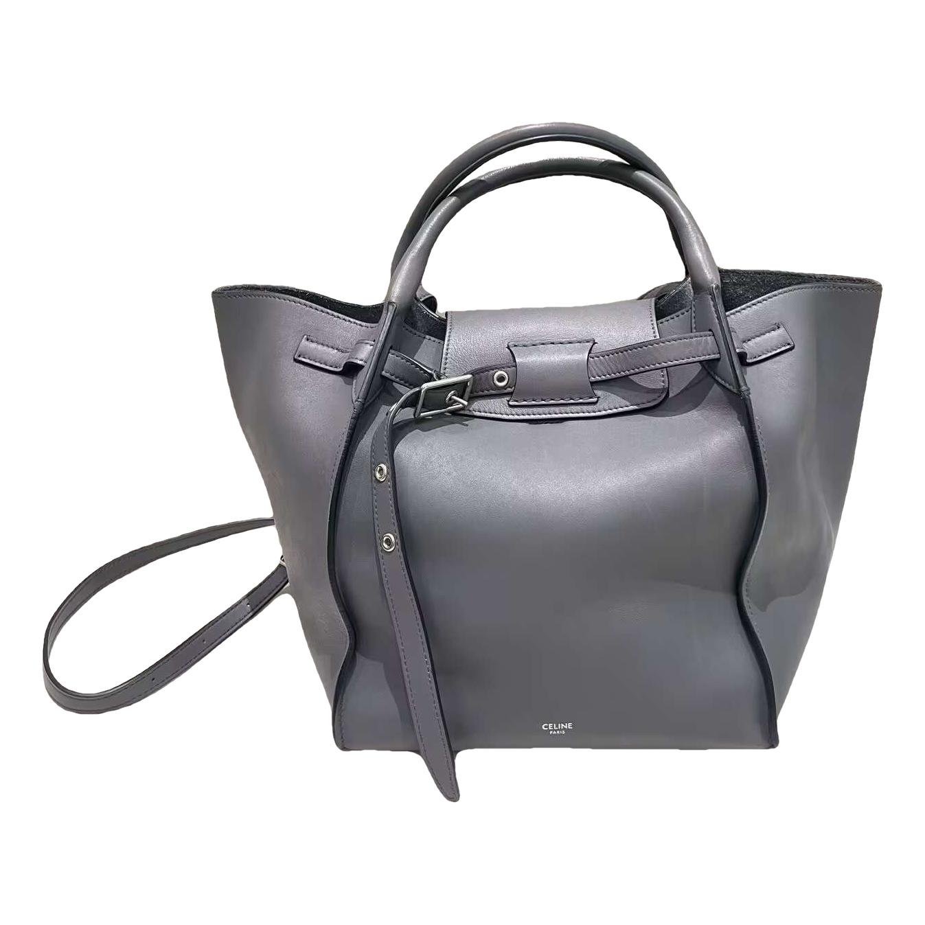Big Bag leather handbag
