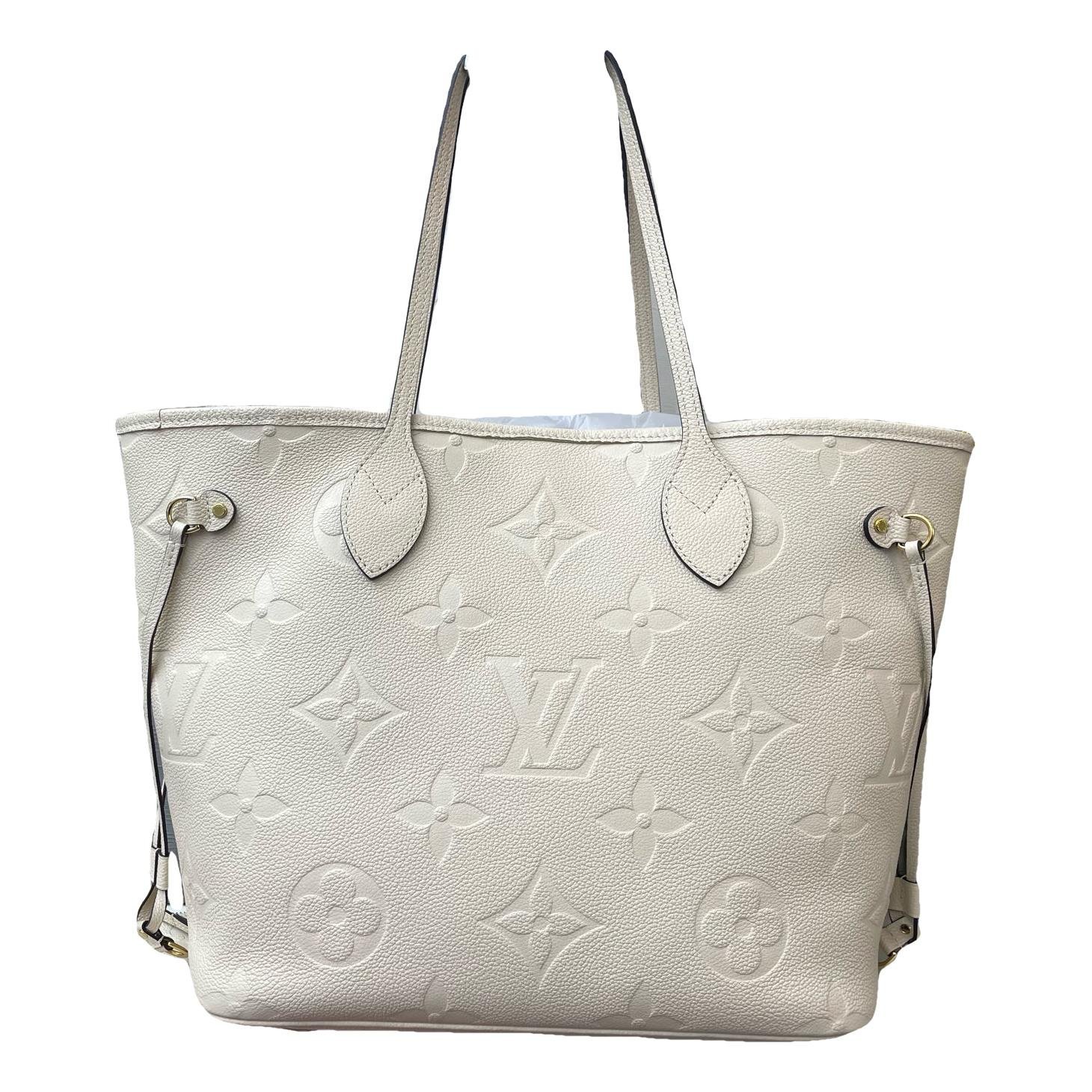 Louis Vuitton Neverfull leather tote